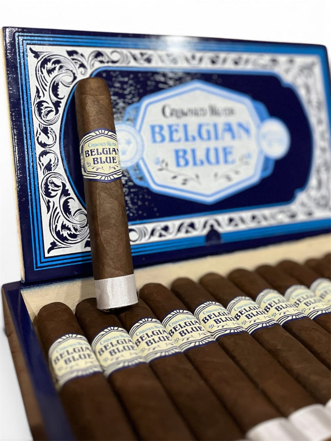 Crowned Heads Belgian Blue LE 2026 (5 1/4x54) Cigar Box (12ct) cigar by Crowned Heads