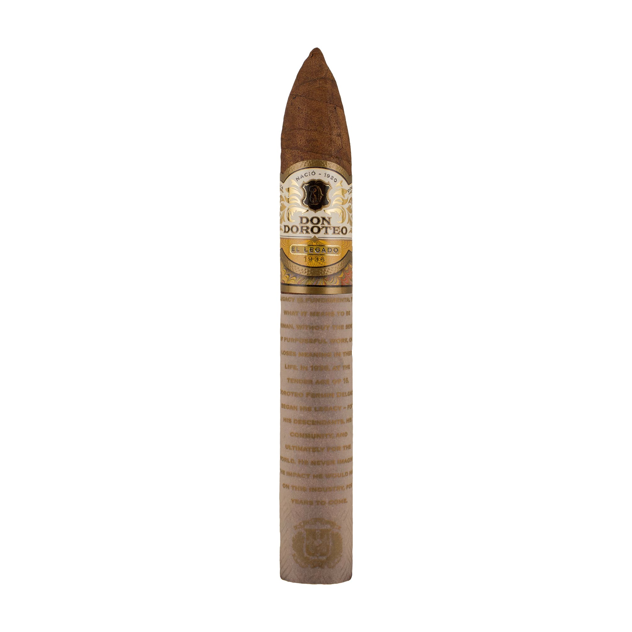 Don Doroteo El Legado Belicoso (6 1/4 x 52) Cigar Single cigar by Don Doroteo