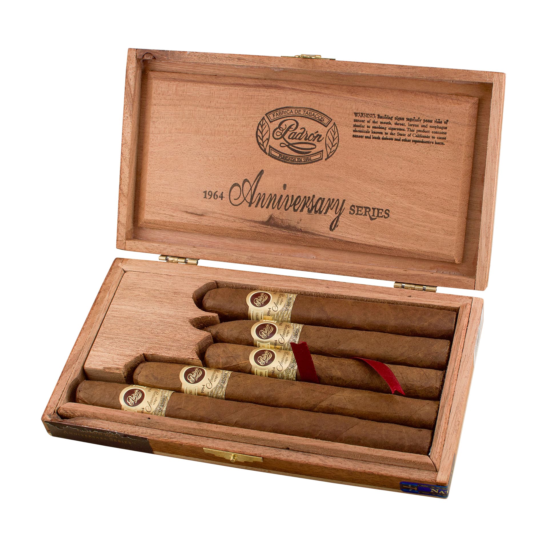 Padron 1964 Anniversary Natural Gift Set Cigar Box of 5 cigar by Padron