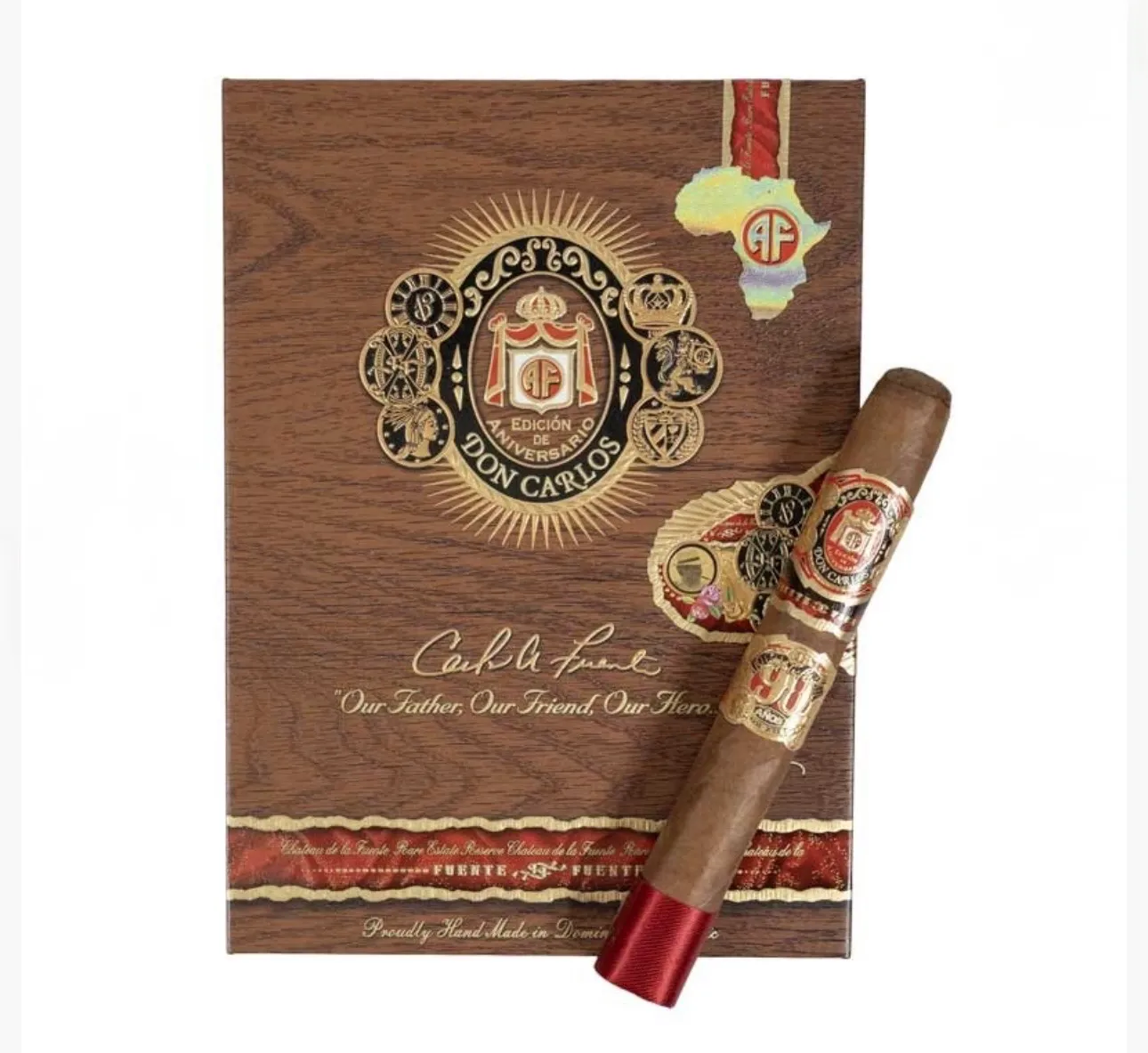 Don Carlos 90th Dos Capas (5 3/4 x 47) Cigar Box (5ct) cigar by Arturo Fuente