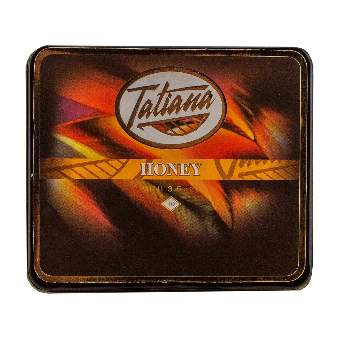 Tatiana Honey Tin (4 1/4 x 27) Cigar Box of 5 Tins cigar by Tatiana