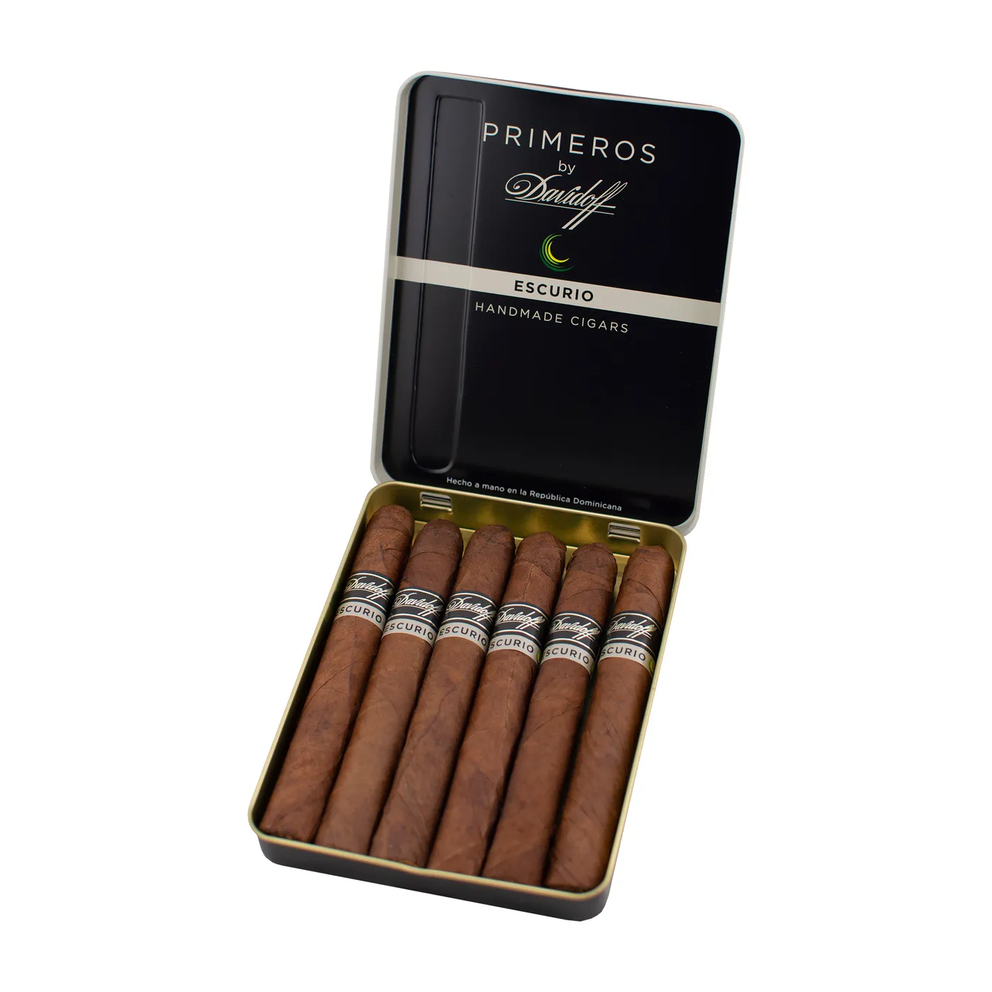 Davidoff Primeros Escurio (4 1/8 x 34) Cigar Tin of 6 cigar by Davidoff