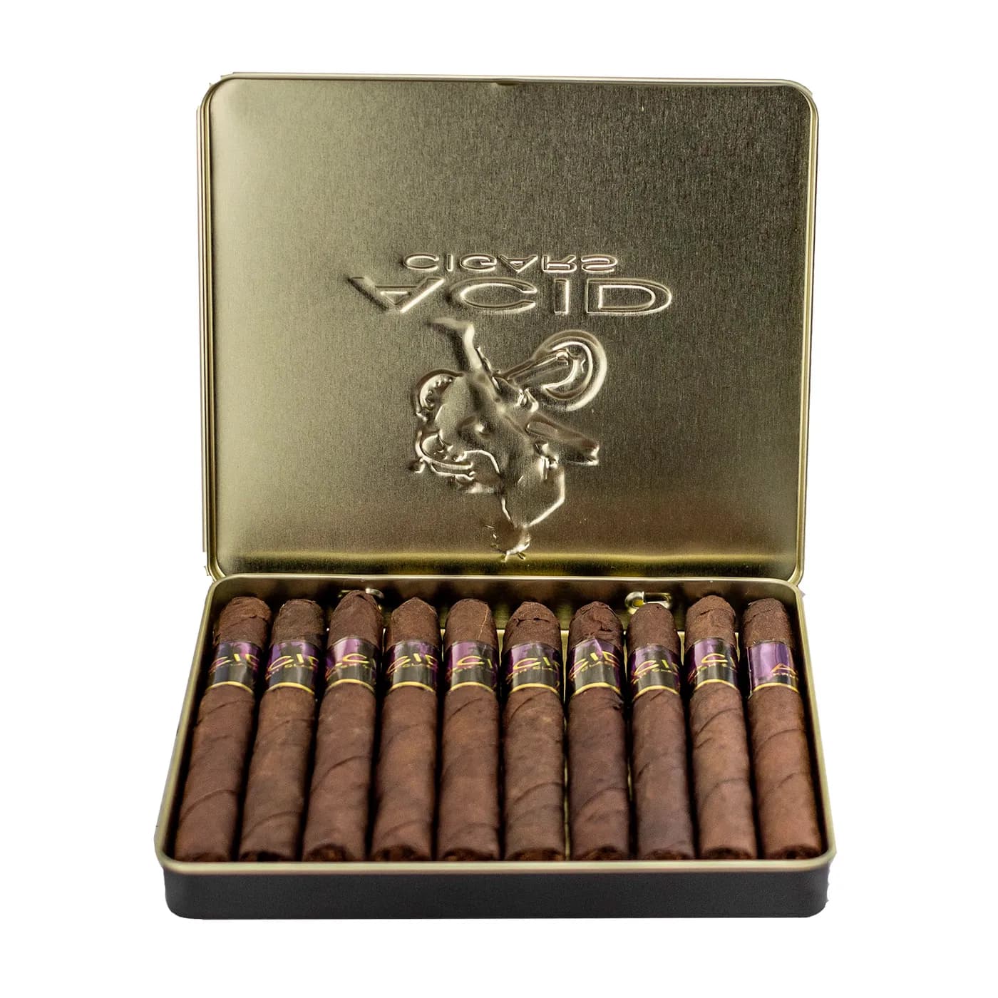 Acid Krush Classic Purple Maduro (4 x 32) Cigar Tin of 10 cigar by Drew Estate