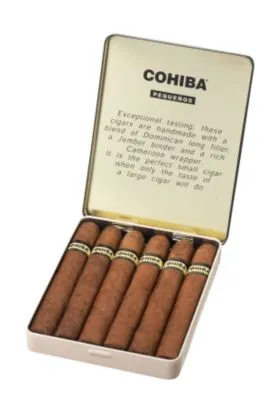 Cohiba Red Dot Pequenos Cigar (4 3/16 x 36) Tin of 6 Tin of 6 cigar by Cohiba