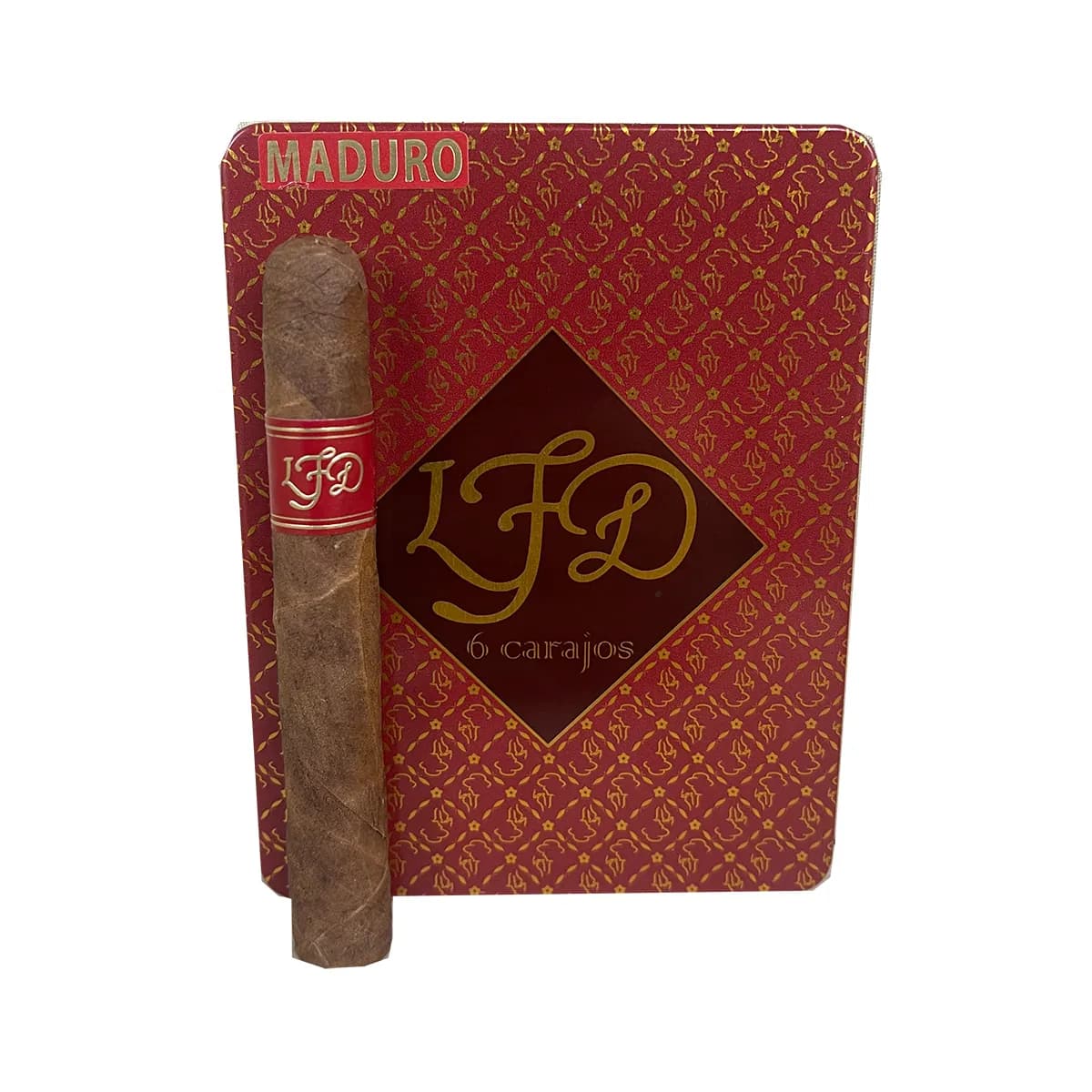 LFD Carajos Maduro (4 x 34) Cigar Tin (6ct) cigar by LFD
