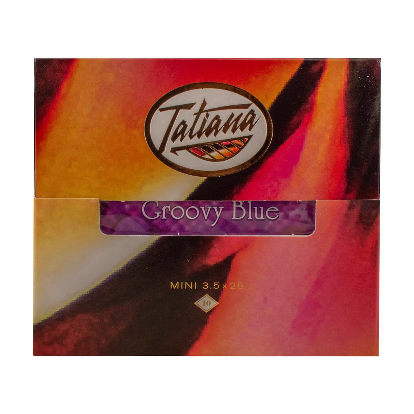 Tatiana Groovy Blue Tin (4 1/4 x 27) Cigar Box of 5 Tins cigar by Tatiana