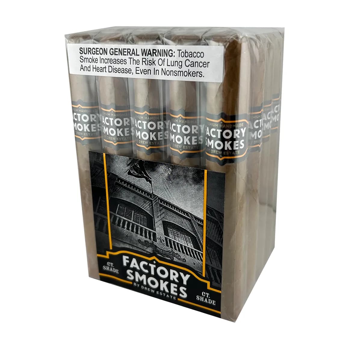 Factory Smokes Shade Toro (6 x 52) Cigar Bundle (25ct) cigar by Drew Estate