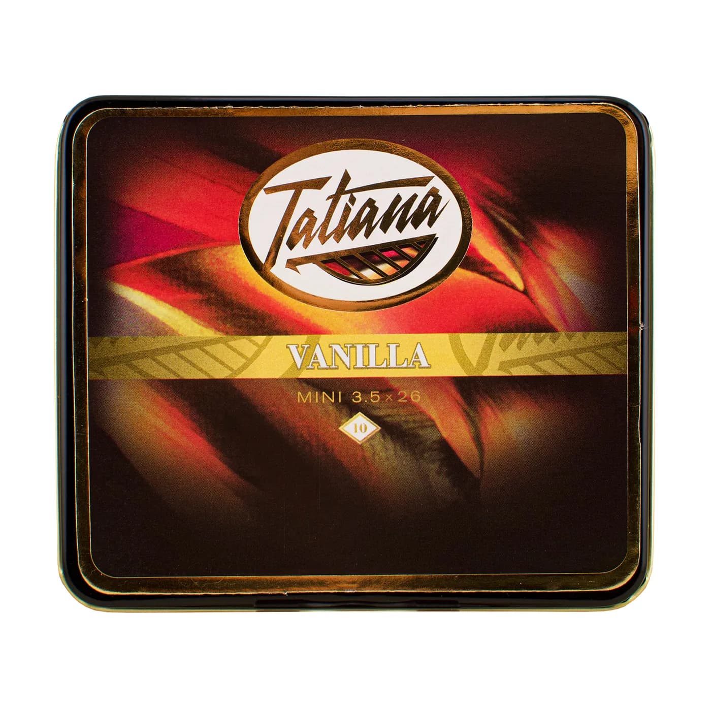 Tatiana Vanilla Tin (4 1/4 x 27) Cigar Tin (5ct) cigar by Tatiana