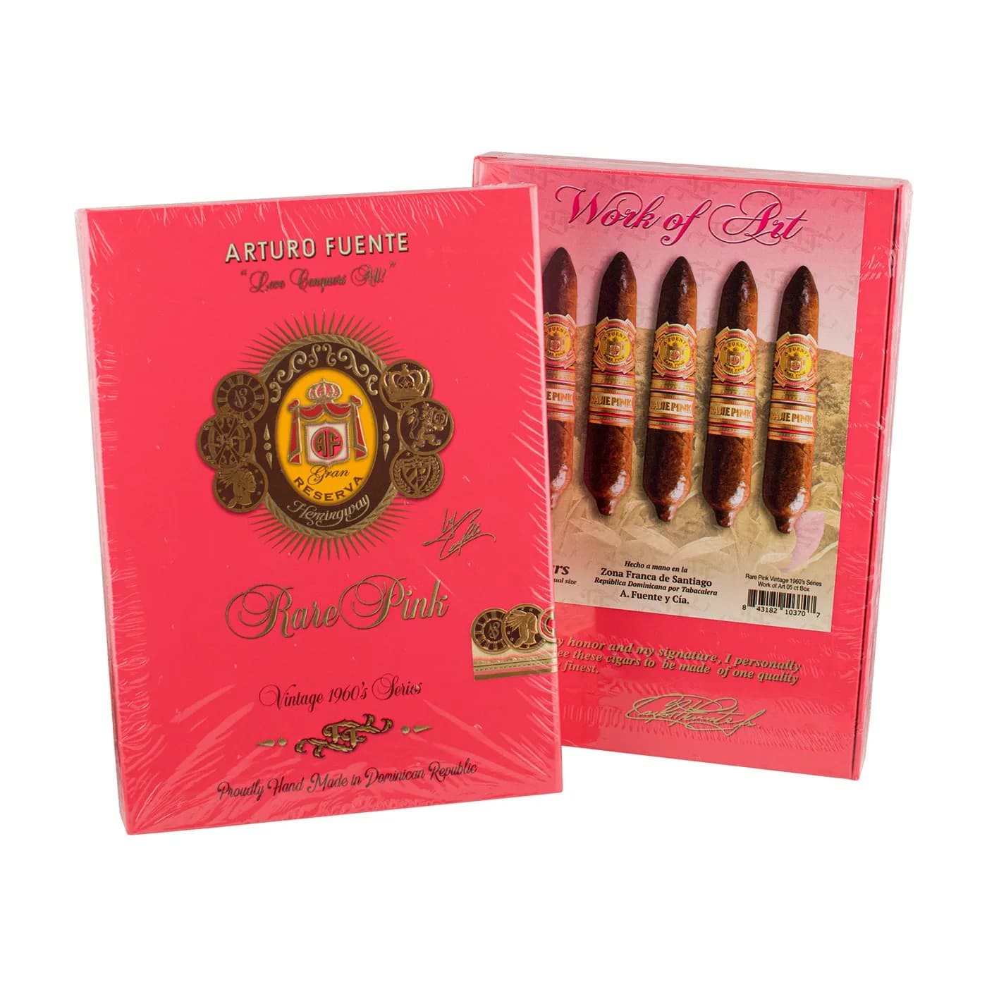 Arturo Fuente Rare Pink Work of Art (4 7/8 x 60) Cigar Single cigar by Arturo Fuente