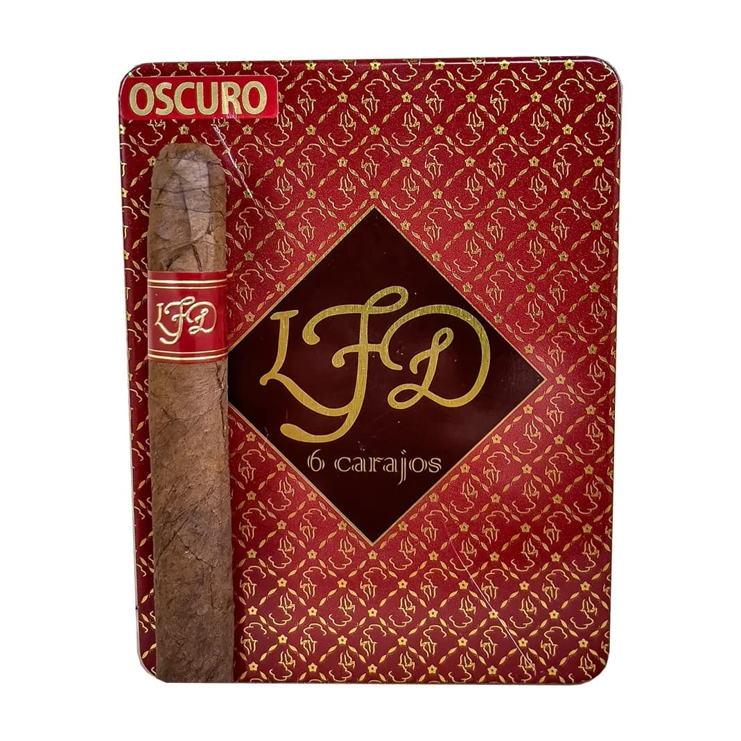 LFD Carajos Oscuro (4 x 34) Cigar Tin (6ct) cigar by LFD