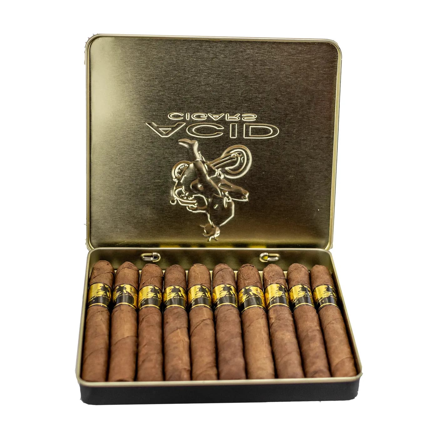 Acid Krush Classic Gold Sumatran (4 x 32) Cigar Tin (10ct) cigar by Drew Estate