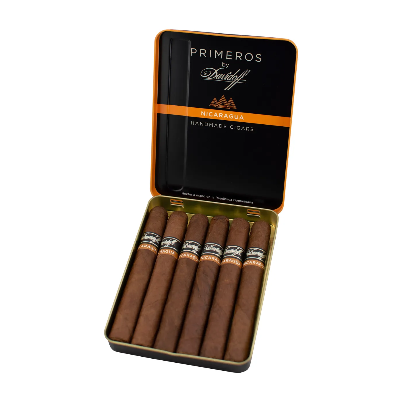 Davidoff Primeros Nicaraguan Habano (4 1/8 x 34) Cigar Tin of 6 cigar by Davidoff