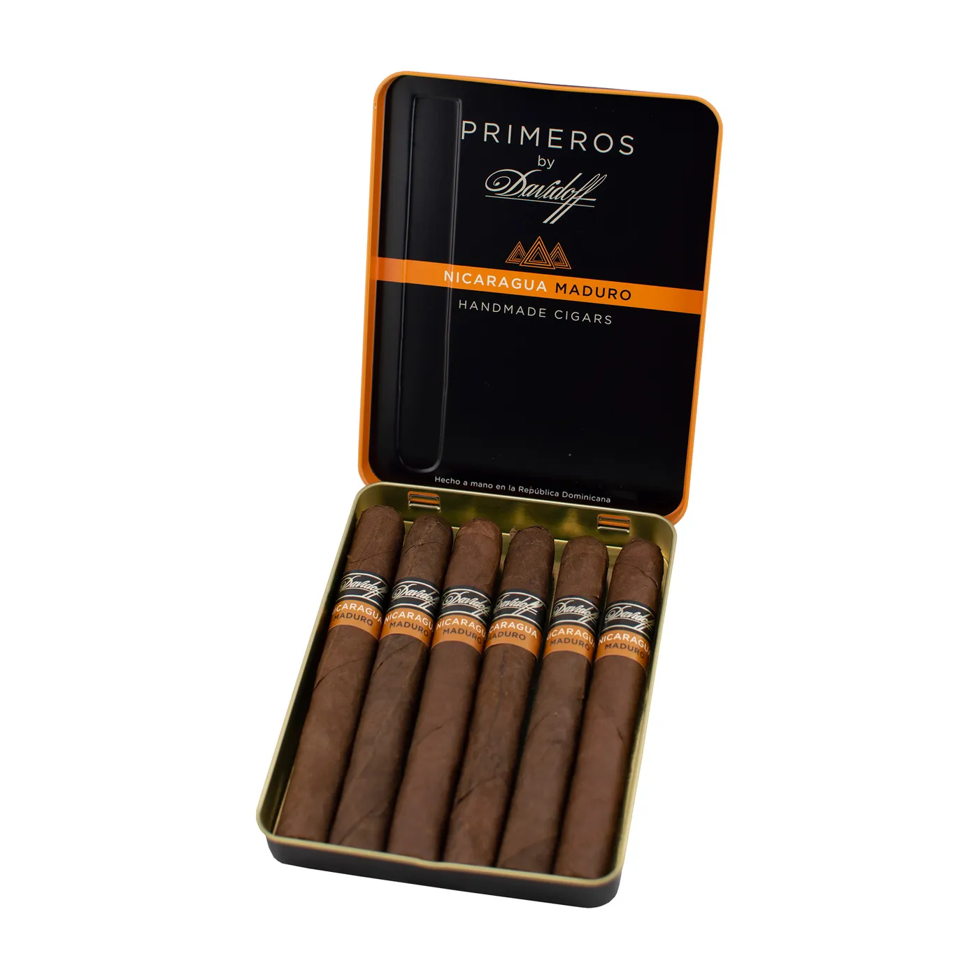 Davidoff Primeros Nicaraguan Maduro (4 1/8 x 34) Cigar Tin of 6 cigar by Davidoff