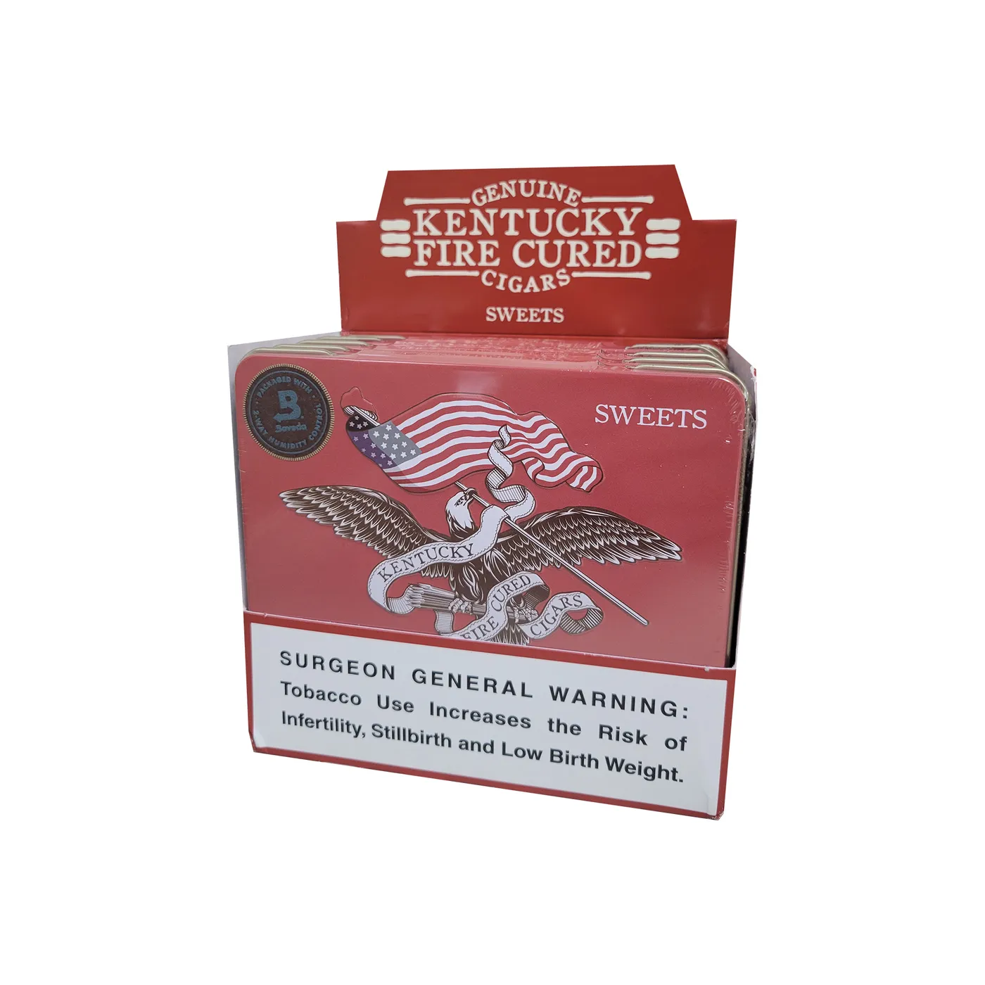 Kentucky Fire Cured Sweets Ponies (4 x 32) Cigar Tin (10ct) cigar by Drew Estate