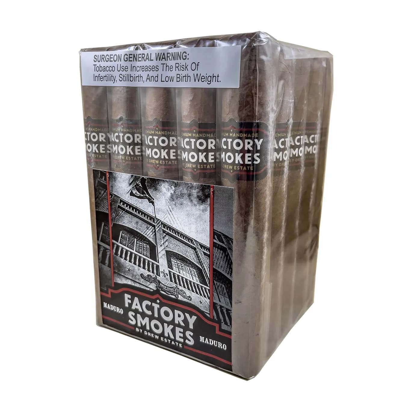 Factory Smokes Maduro Robusto (5 x 54) Cigar Single cigar by Drew Estate