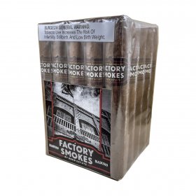 Factory Smokes Maduro Toro Cigar - Bundle of 25