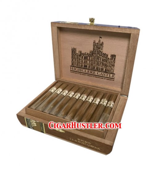 Highclere Castle Petite Corona Cigar - Box - Click Image to Close