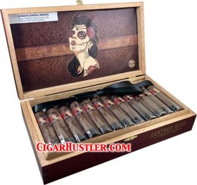 Leather Rose Torpedo Cigar - Box