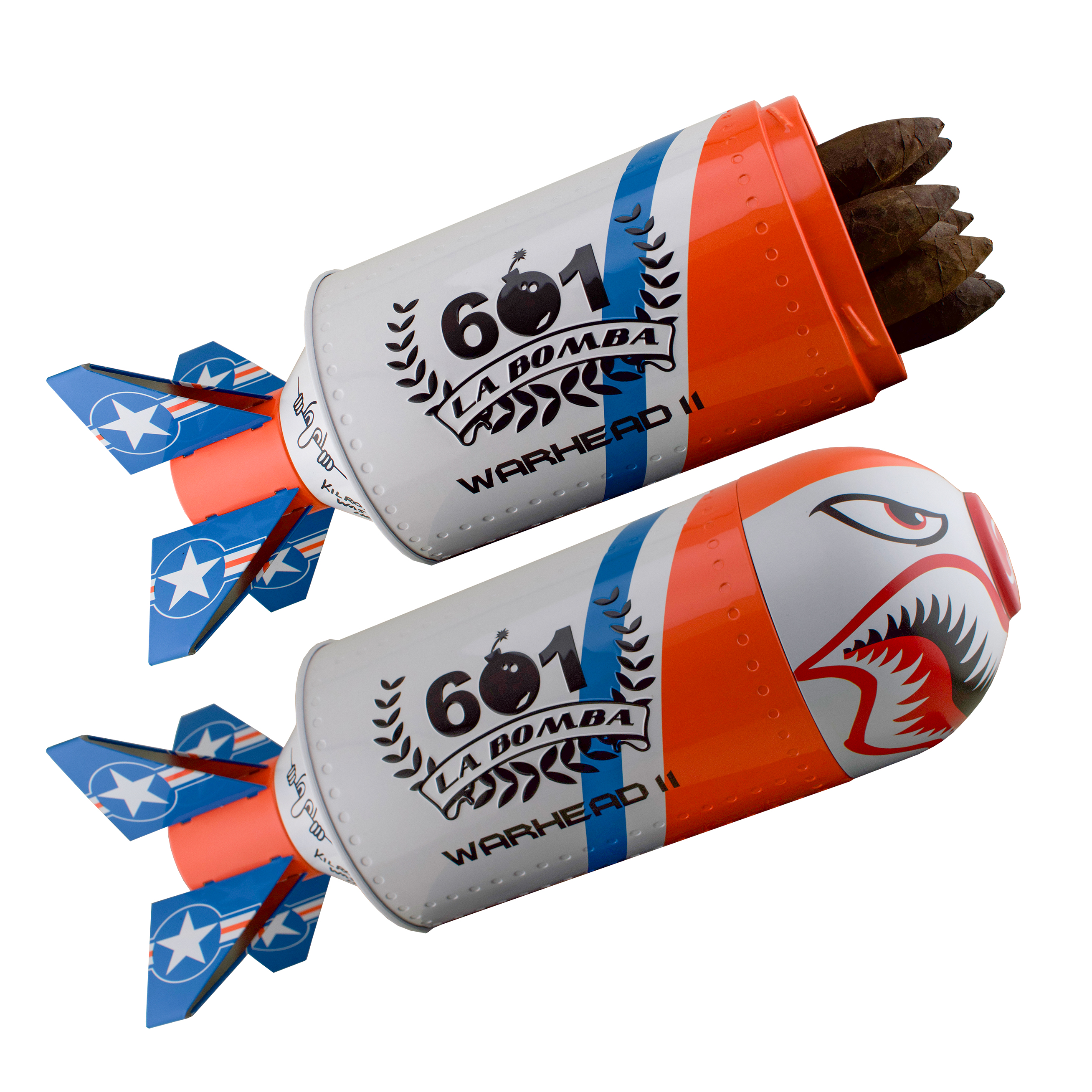 601 La Bomba Warhead 11 Cigar - Tin Of 10