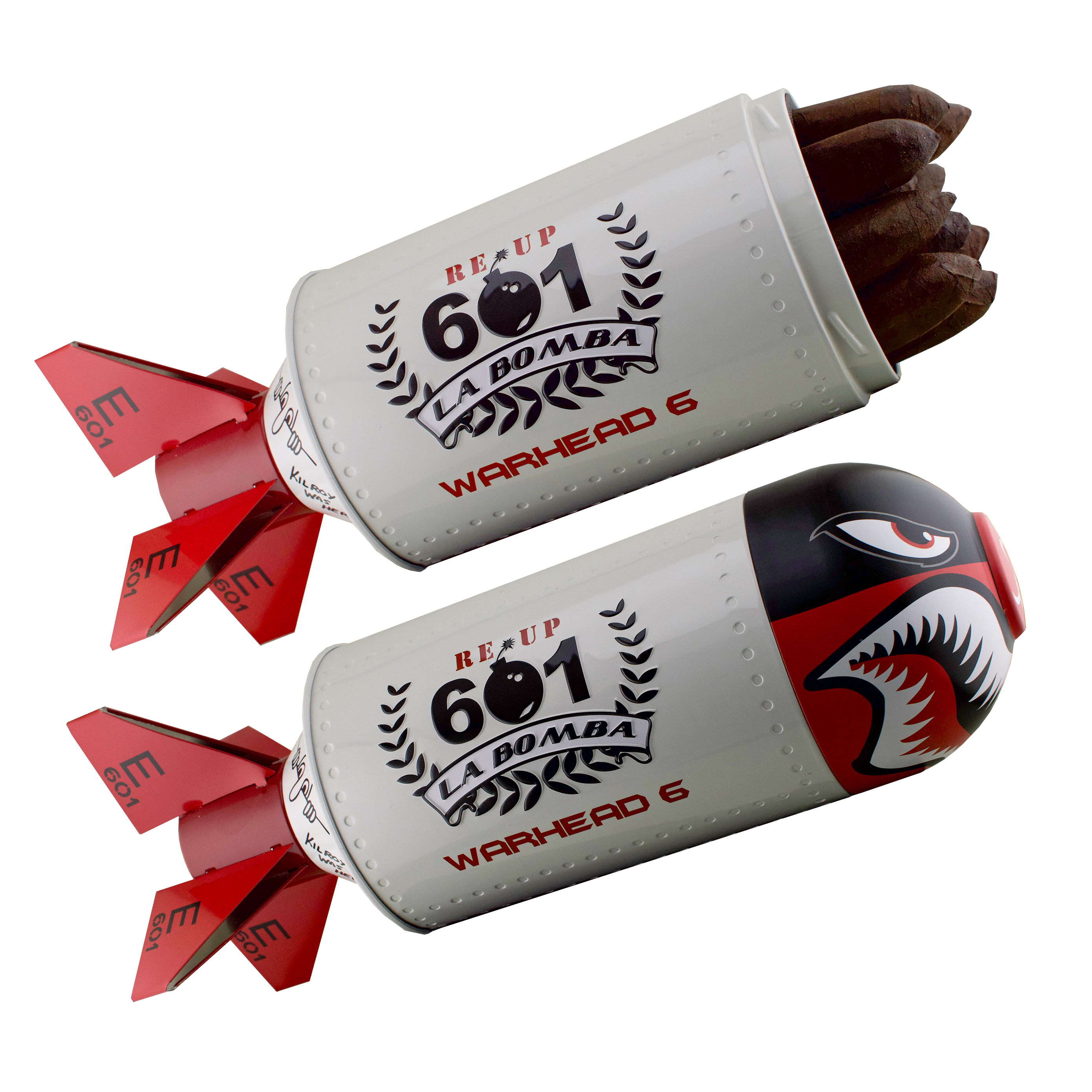 601 La Bomba Warhead 6 Cigar - Tin Of 10