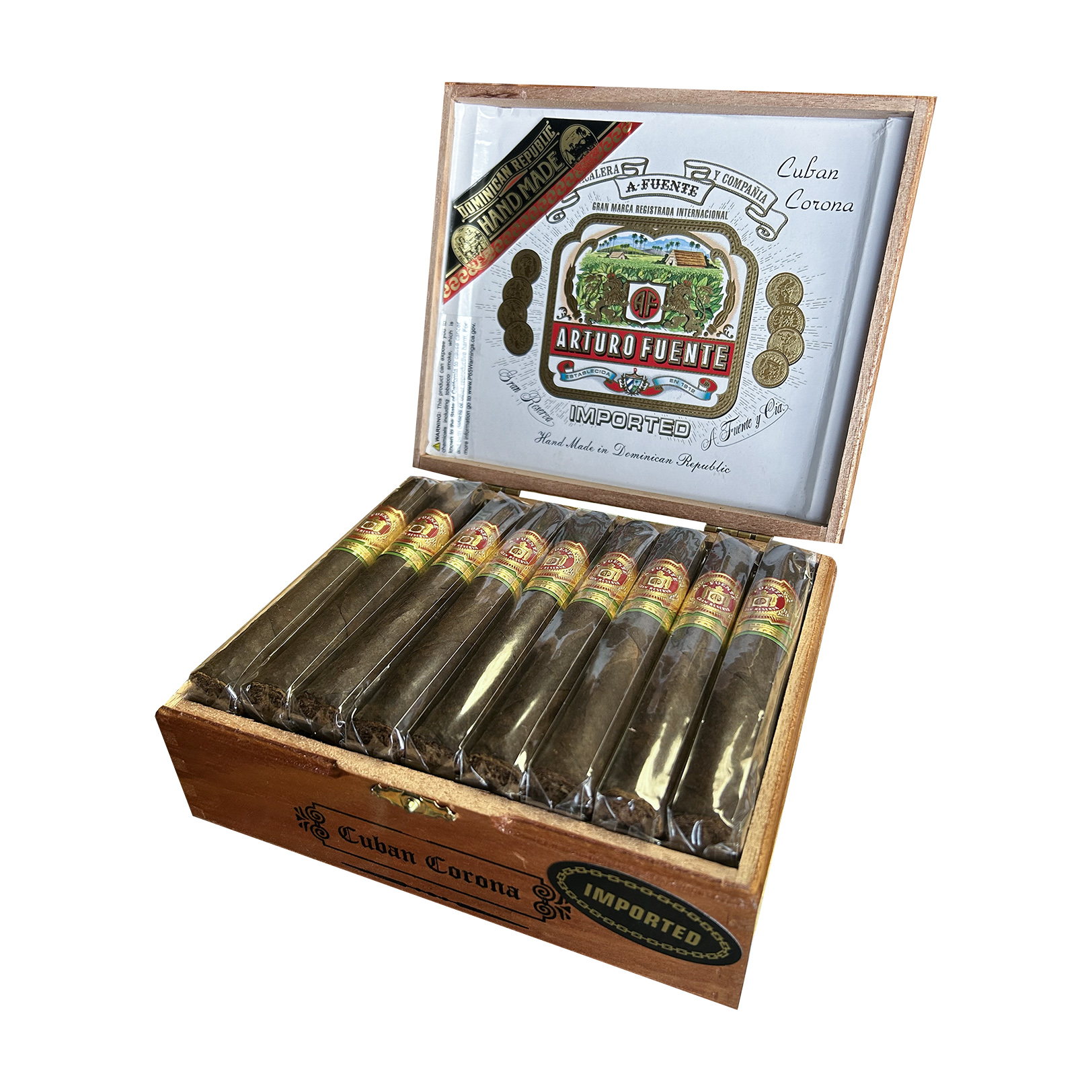 Arturo Fuente Cuban Corona Maduro Cigar - Box Arturo Fuente Cuban Corona Maduro Cigar - Box