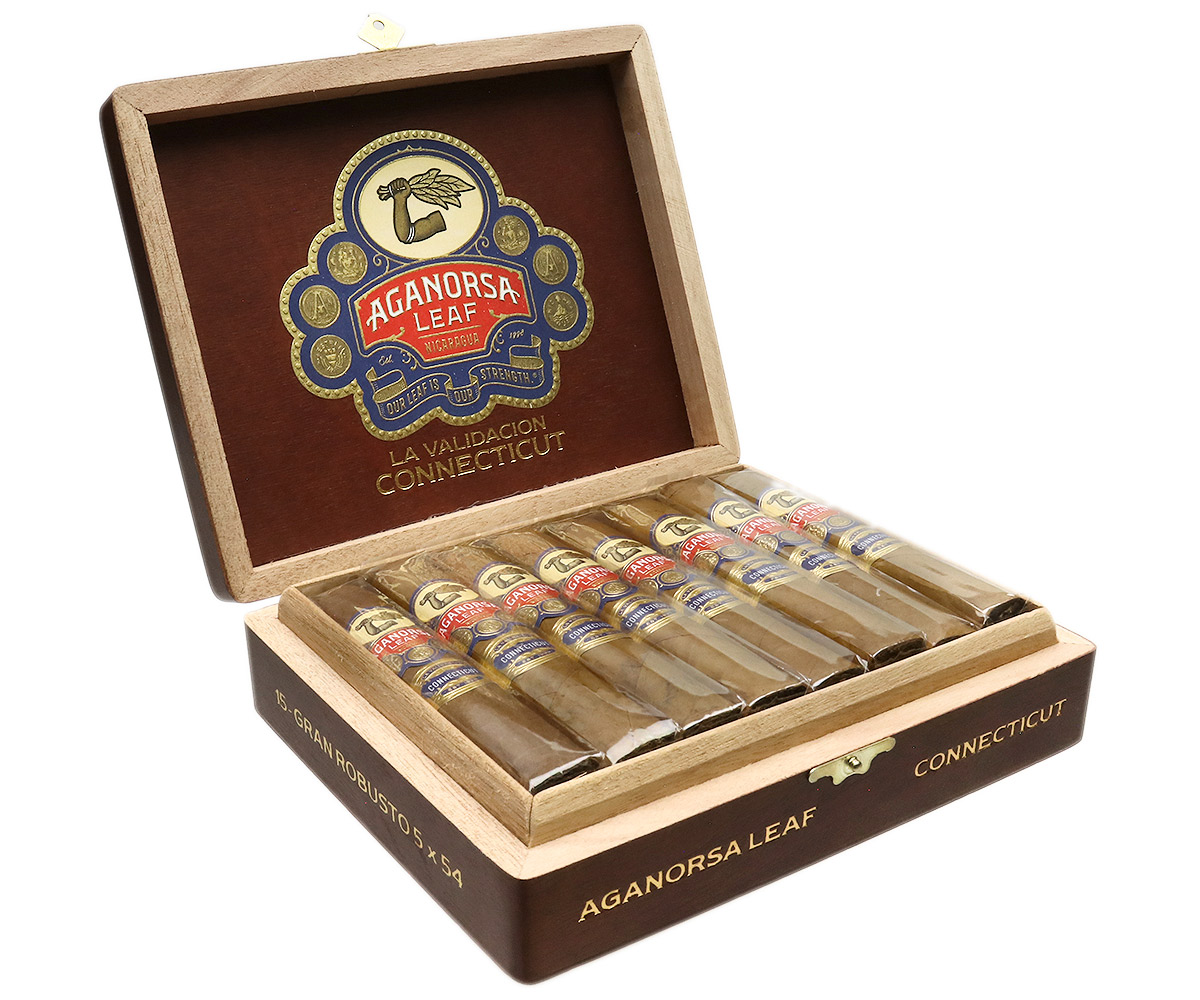 Aganorsa Leaf La Validacion Connecticut Gran Robusto BP Cigar - Box Aganorsa Leaf La Validacion Connecticut Gran Robusto BP Cigar - Box