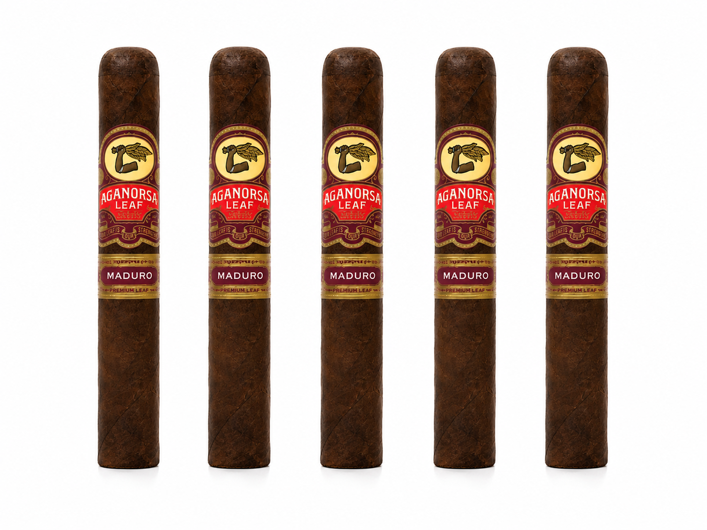 Aganorsa Leaf La Validacion Maduro Gran Robusto Cigar - 5 Pack