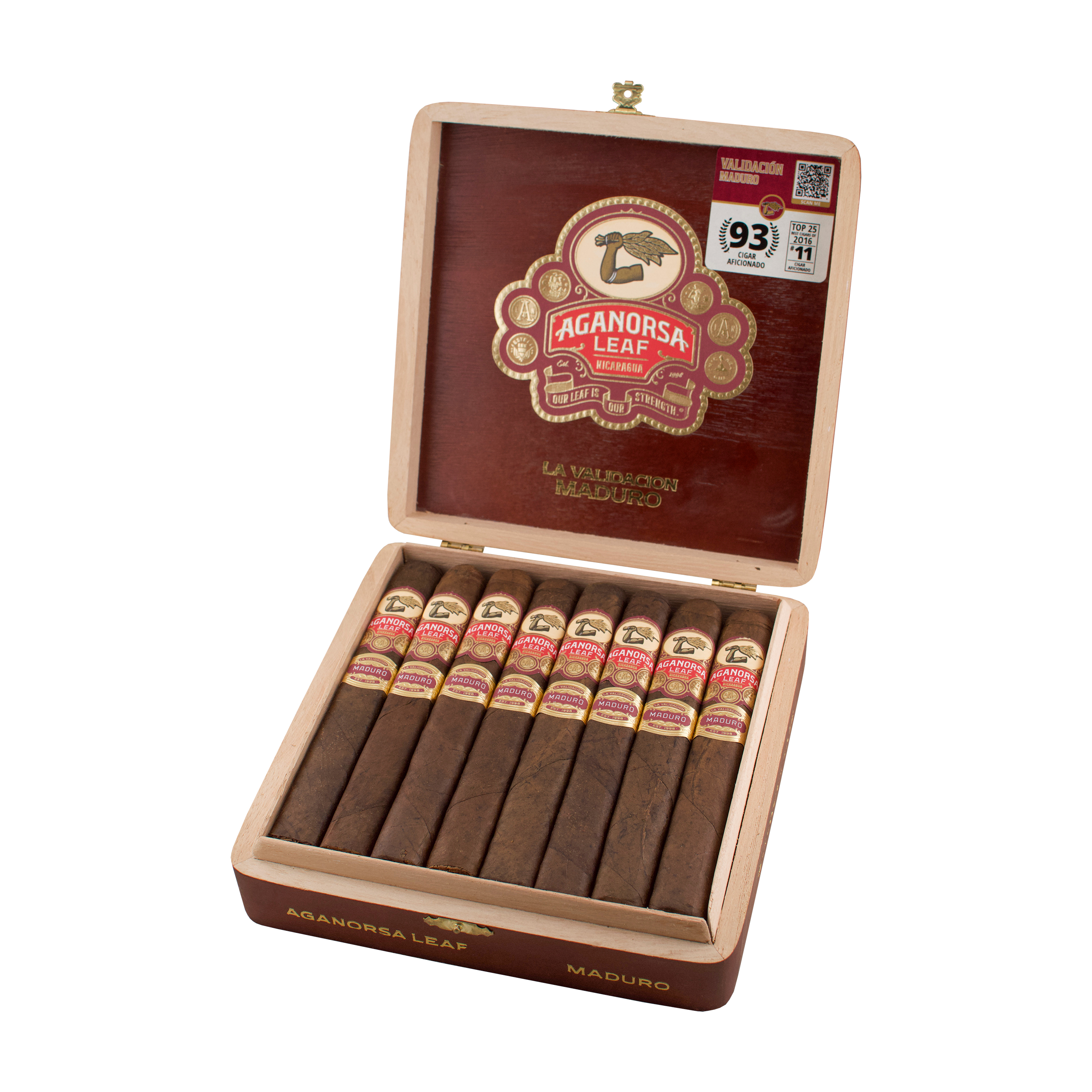 Aganorsa Leaf La Validacion Maduro Gran Toro Cigar - Box Aganorsa Leaf La Validacion Maduro Gran Toro Cigar - Box