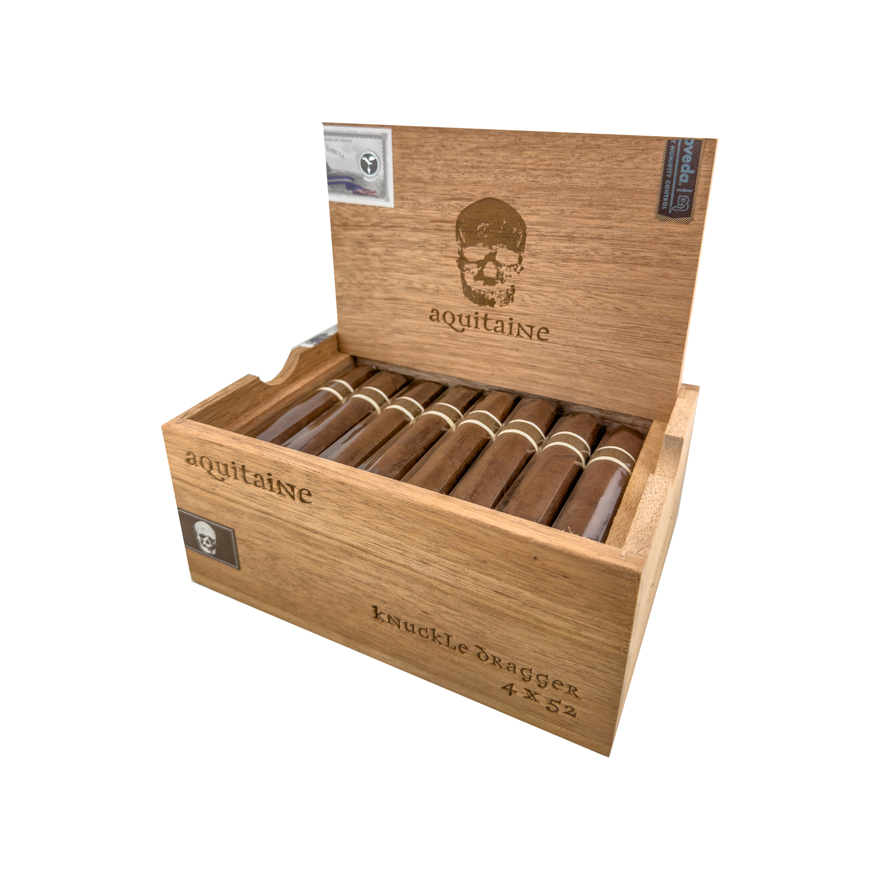 Aquitaine Knuckle Dragger Petite Robusto Cigar - Box Aquitaine Knuckle Dragger Petite Robusto Cigar - Box
