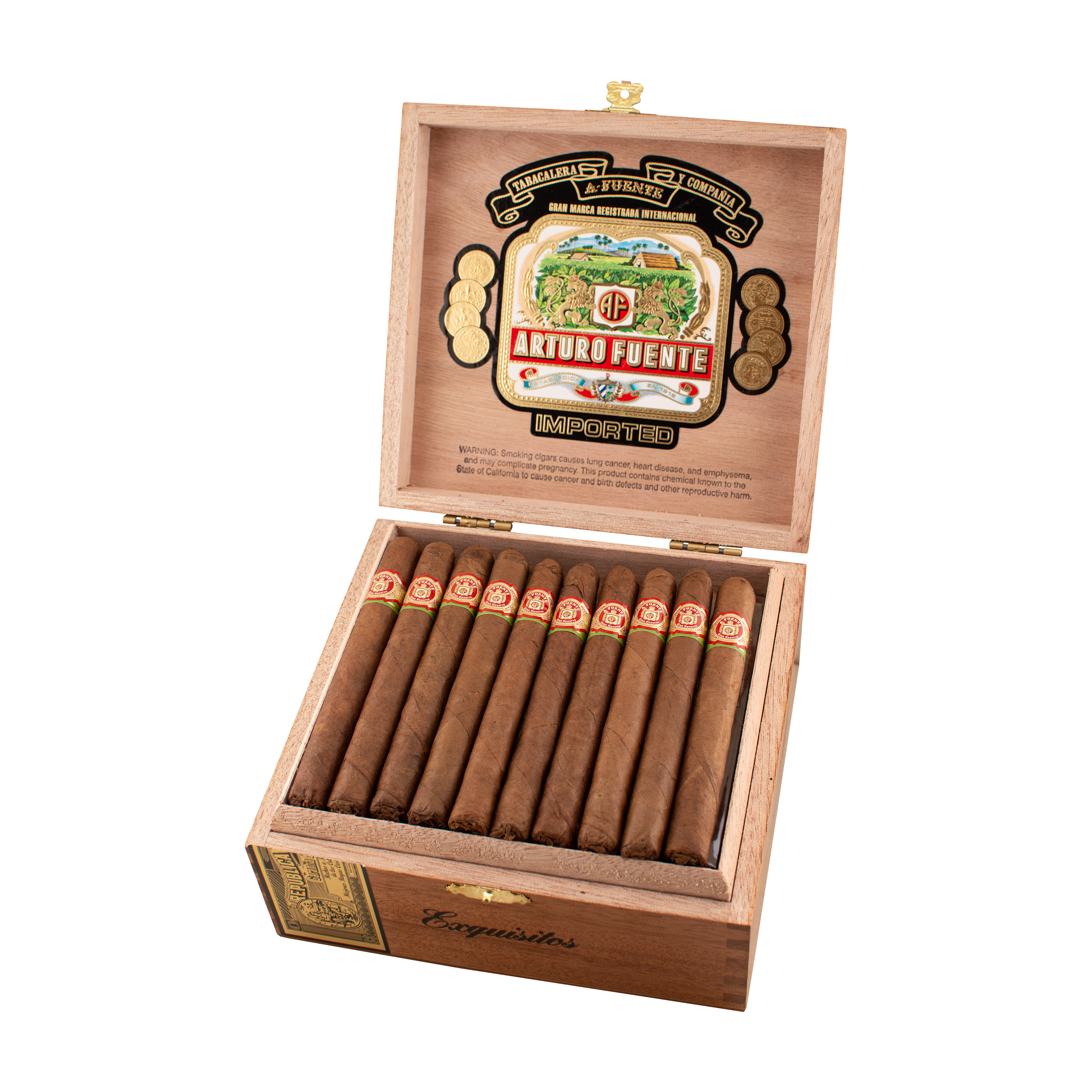Arturo Fuente Exquisitos Sungrown Cigar - Box of 50