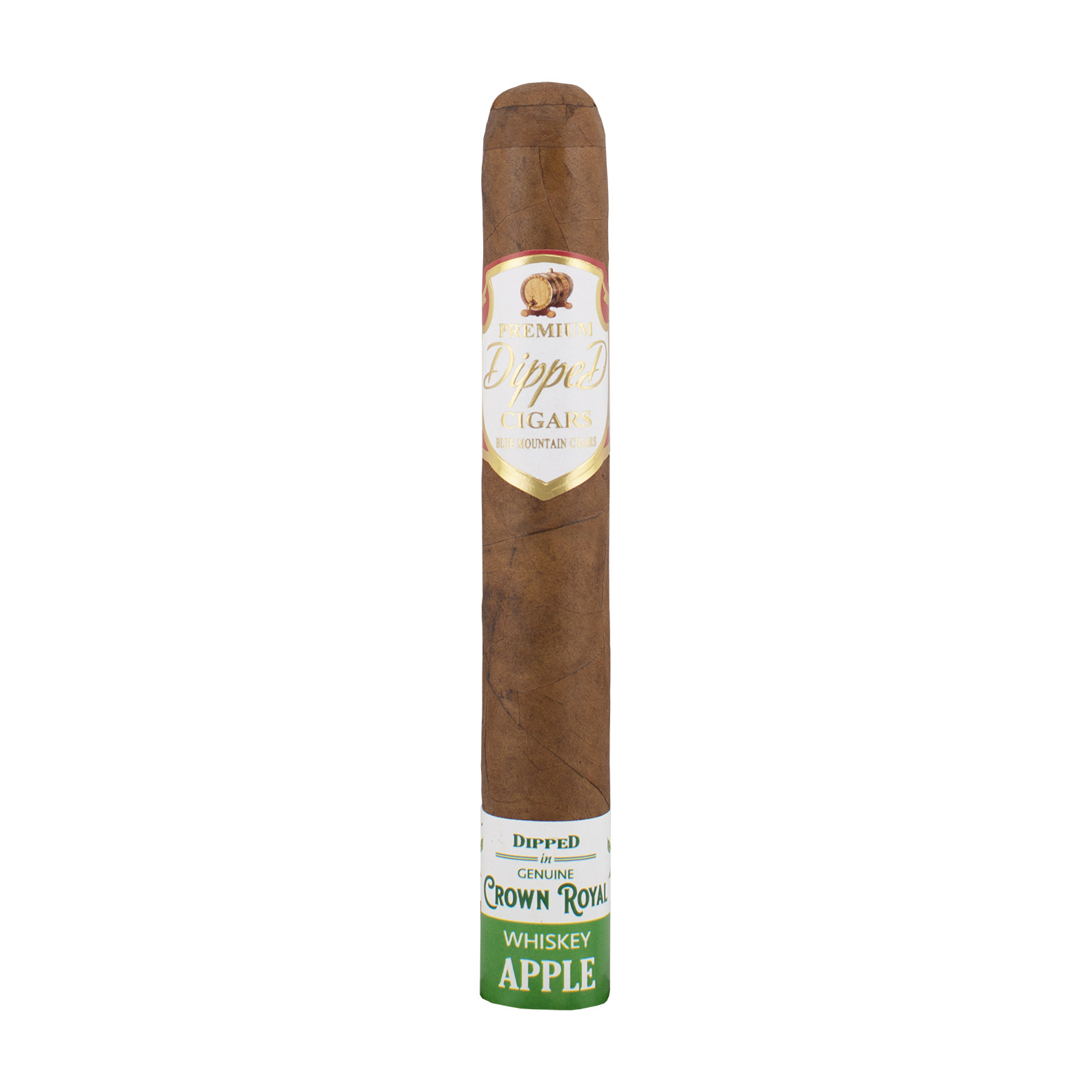 Blue Mountain Crown Royal Whiskey Apple Toro Cigar - Single