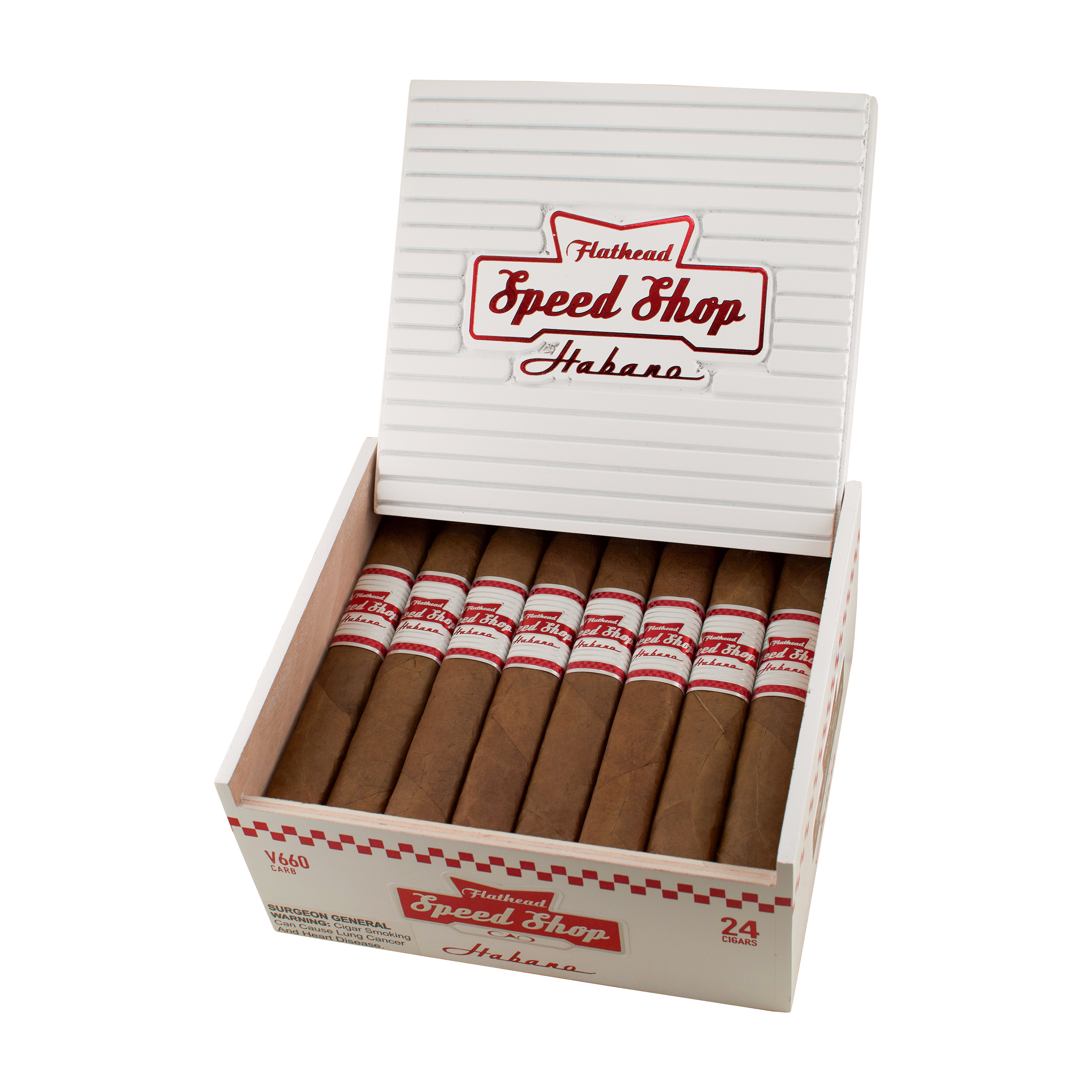 CAO Flathead Speed Shop Habano V660 Carb Cigar - Box