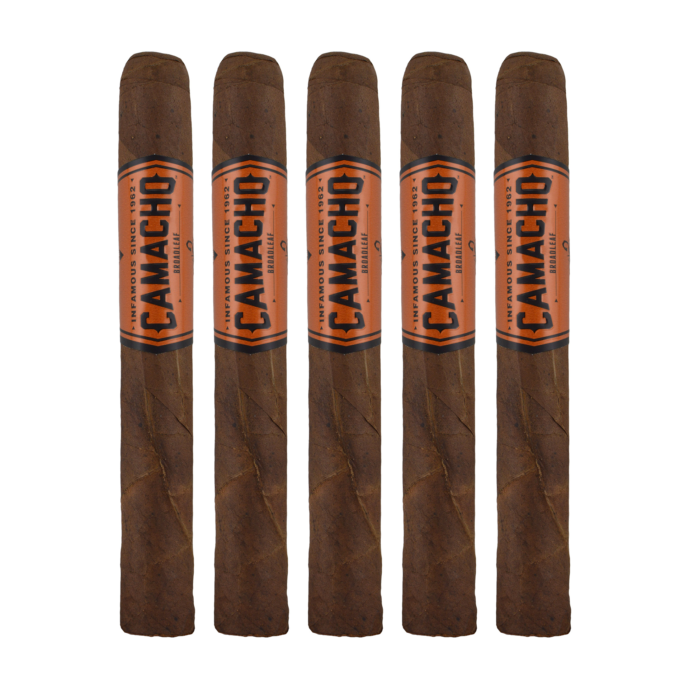Camacho Broadleaf Toro Cigar - 5 pack