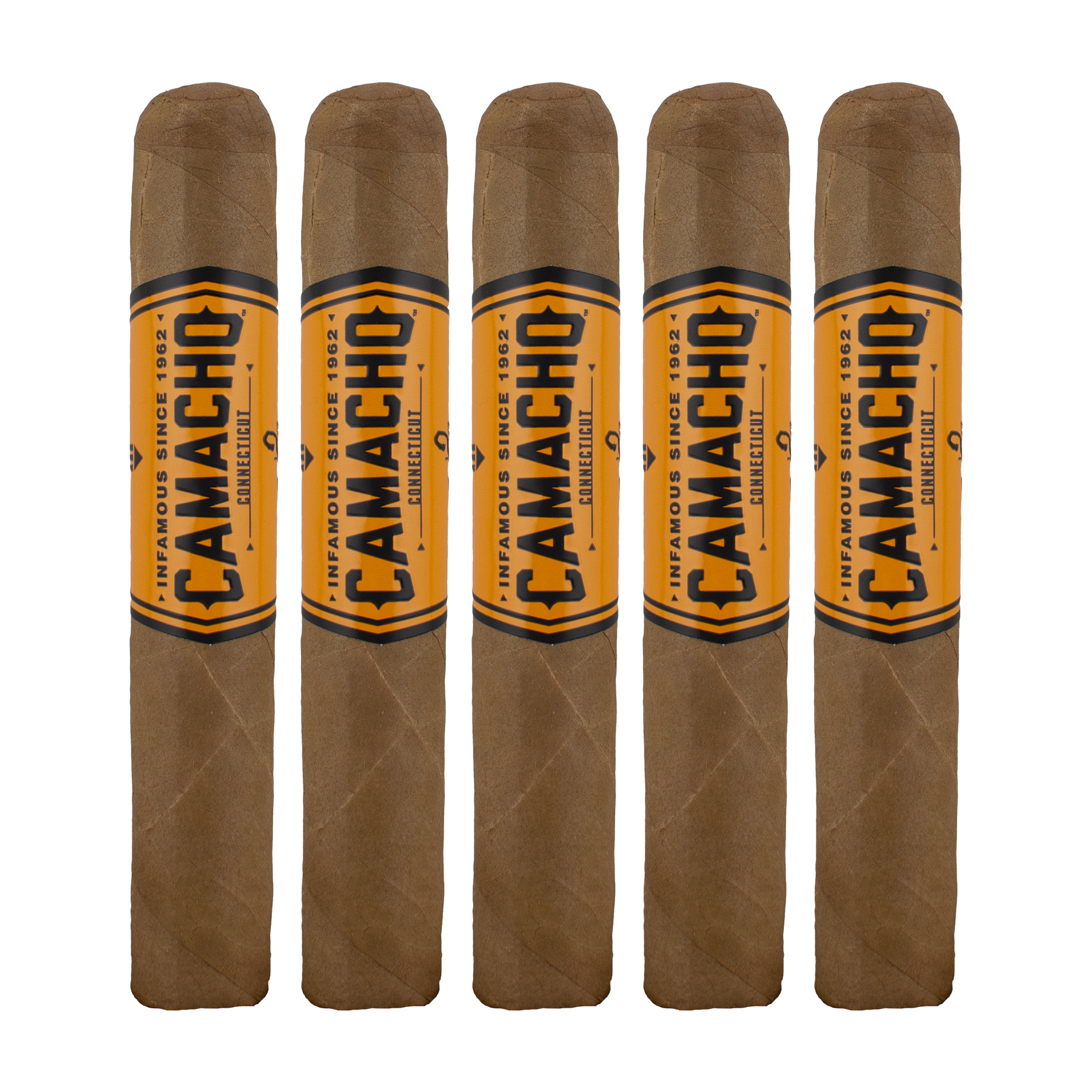 Camacho Connecticut Robusto Cigar - 5 Pack Camacho Connecticut Robusto Cigar - 5 Pack