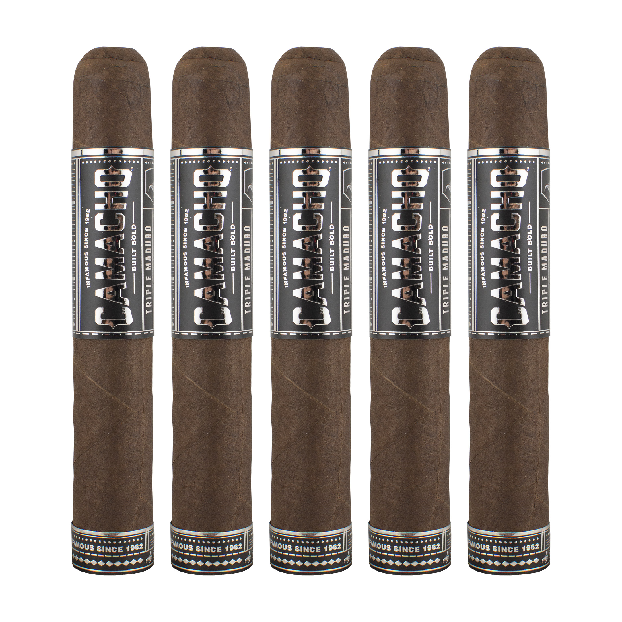 Camacho Triple Maduro Gordo Cigar - 5 Pack