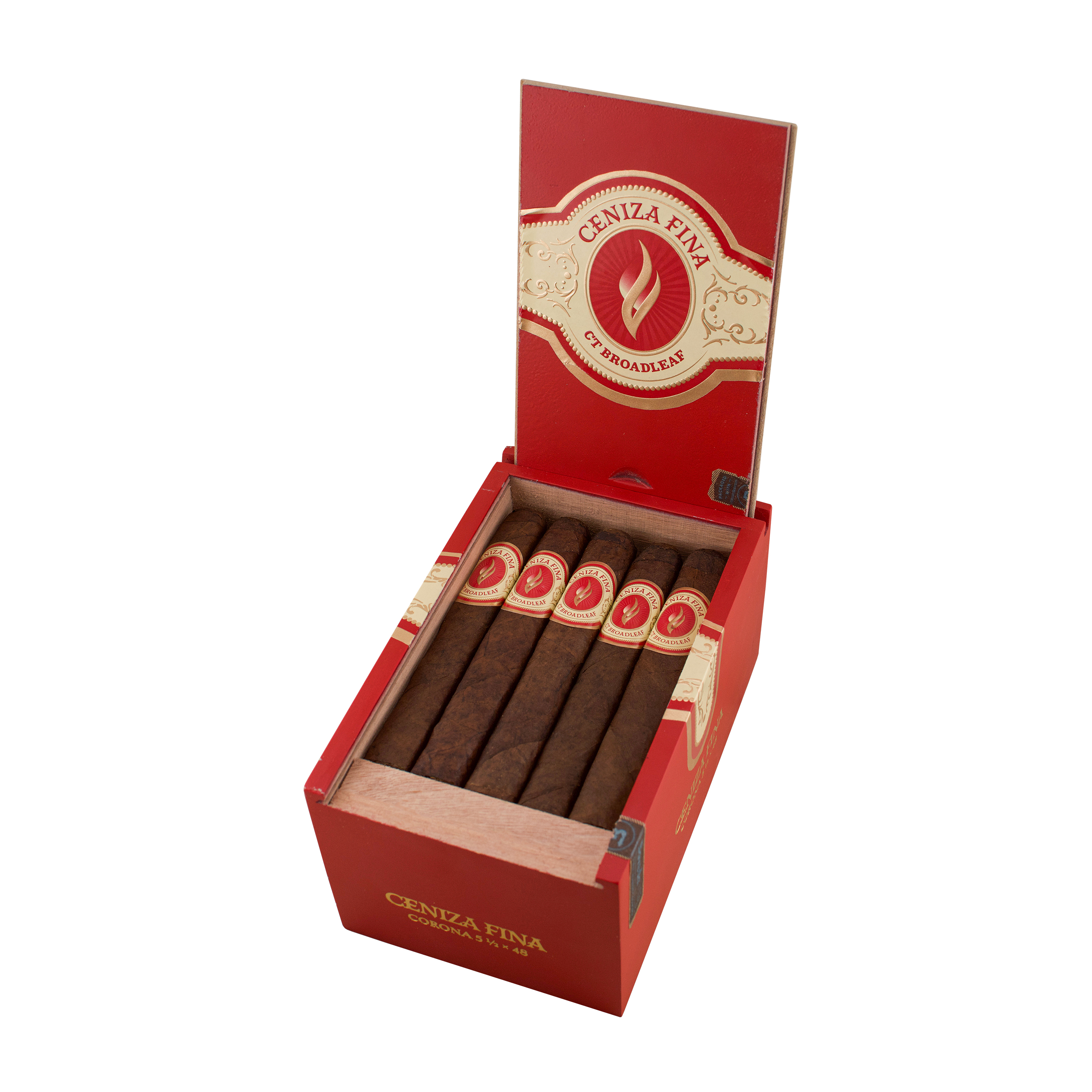 Ceniza Fina Broadleaf Corona Gorda Cigar - Box