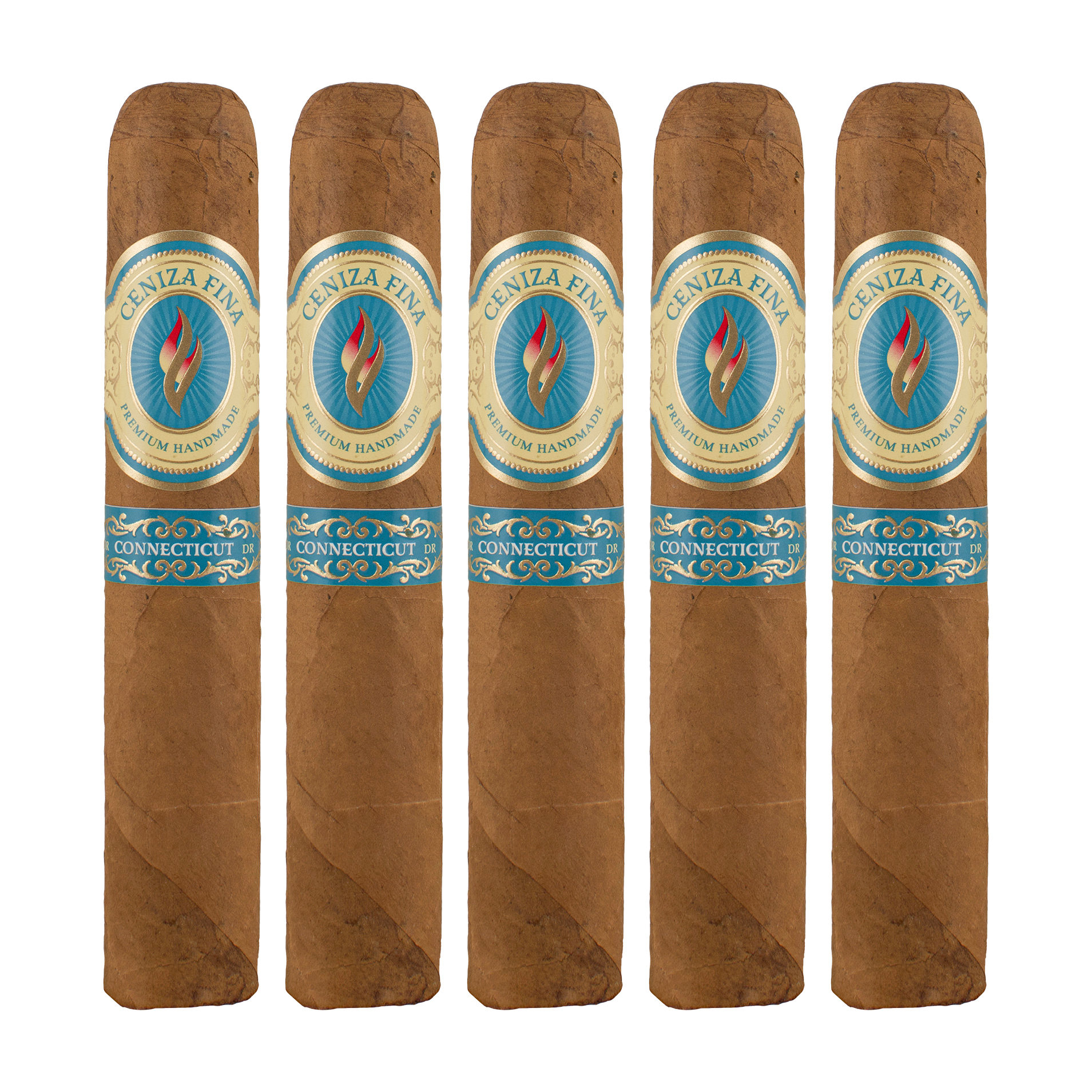 Ceniza Fina Connecticut Robusto Cigar - 5 Pack Ceniza Fina Connecticut Robusto Cigar - 5 Pack