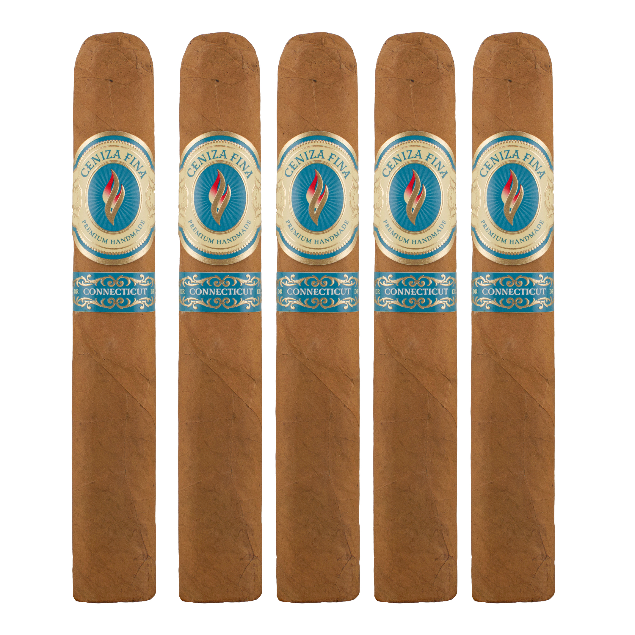 Ceniza Fina Connecticut Toro Cigar - 5 Pack Ceniza Fina Connecticut Toro Cigar - 5 Pack