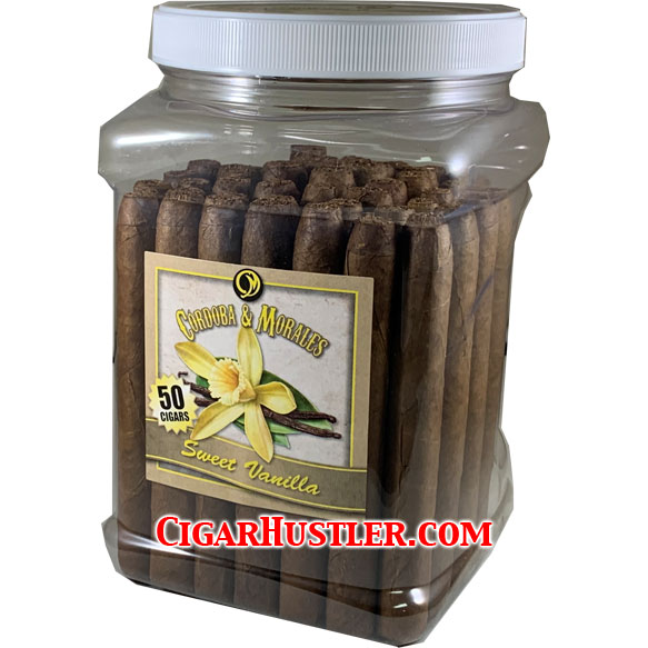 Cordoba & Morales Vanilla Cigar - Jar of 50 Cordoba & Morales Vanilla Cigar - Jar of 50