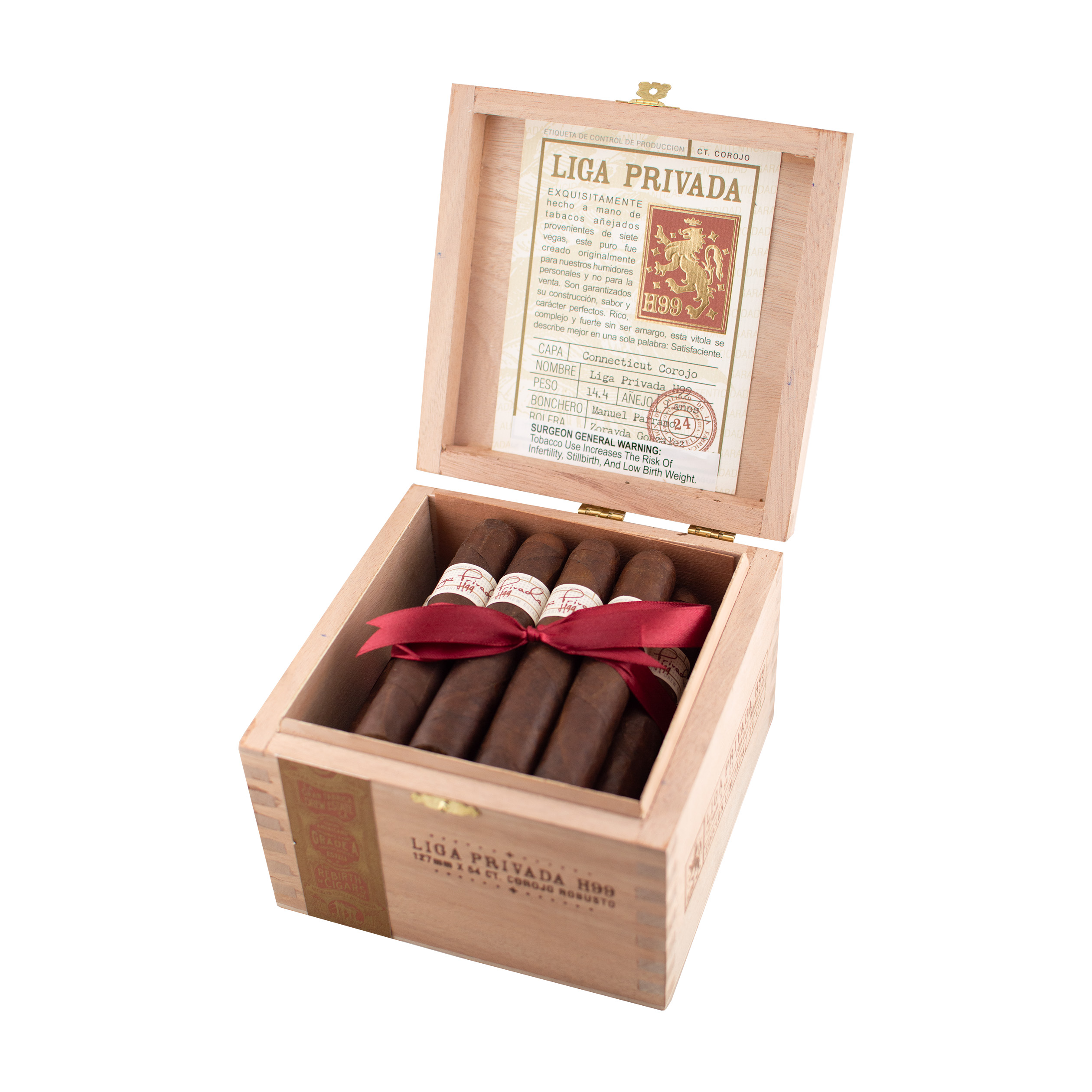 Liga Privada H99 Robusto Cigar - Box Liga Privada H99 Robusto Cigar - Box