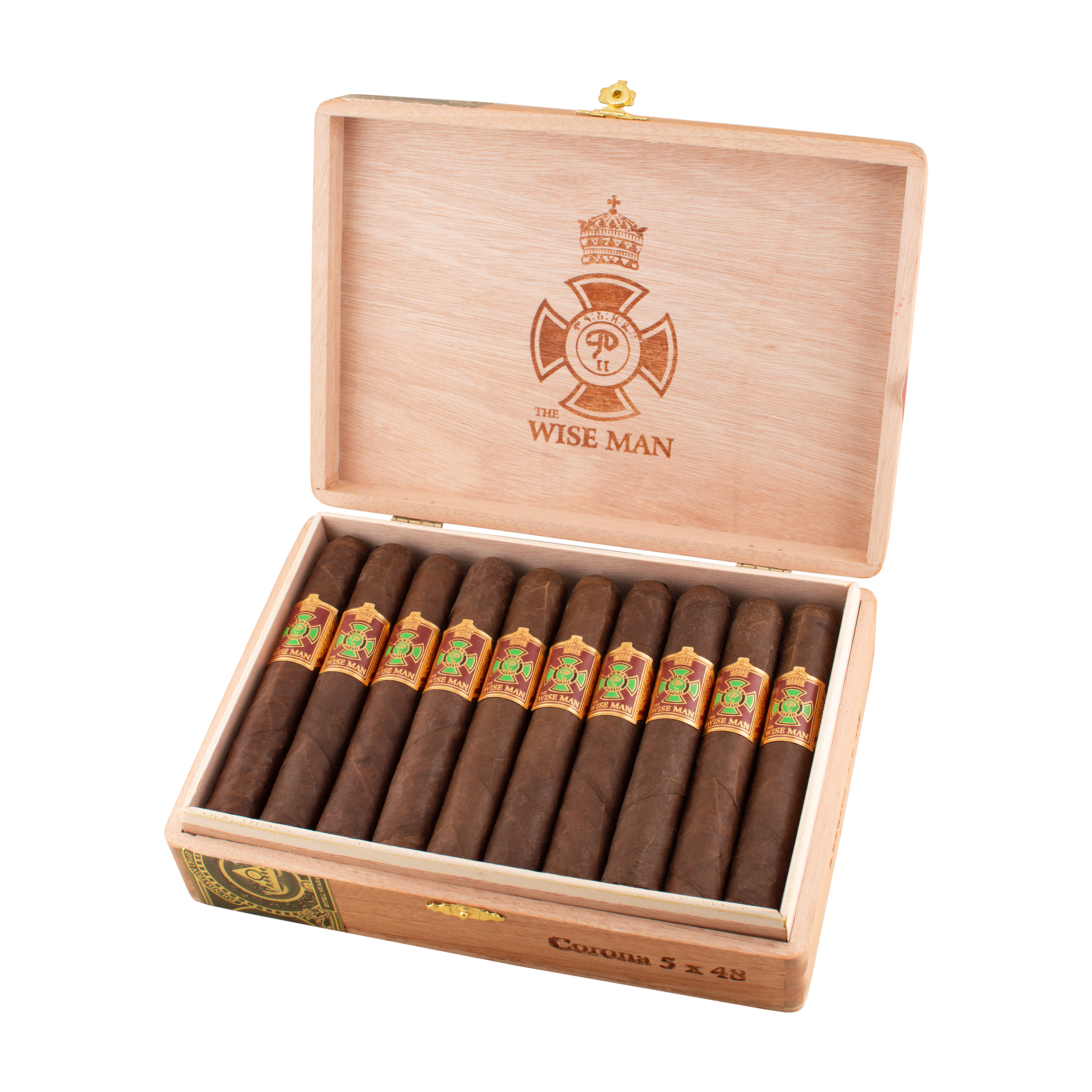 Foundation The Wise Man Maduro Corona Cigar - Box