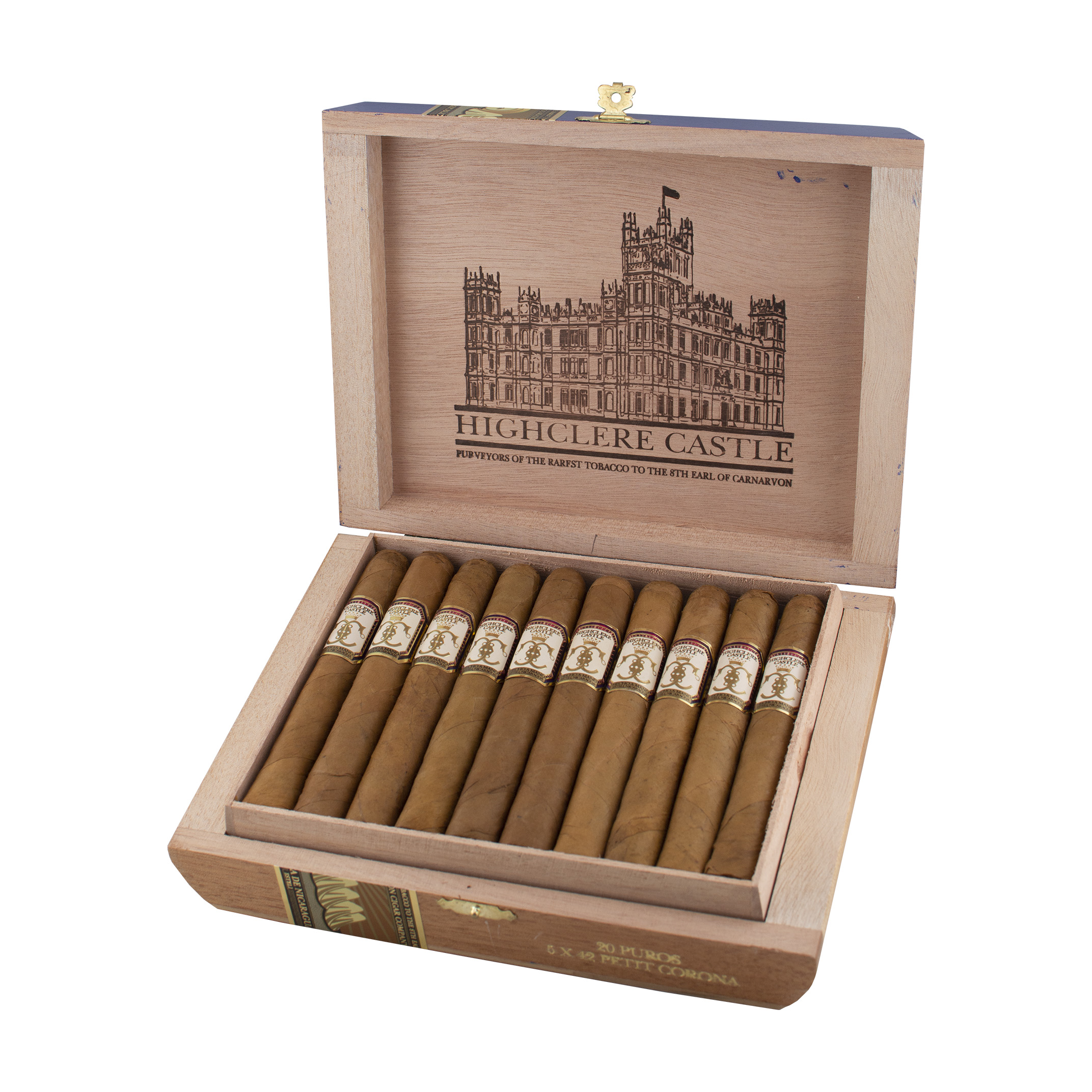 Highclere Castle Petite Corona Cigar - Box Highclere Castle Petite Corona Cigar - Box