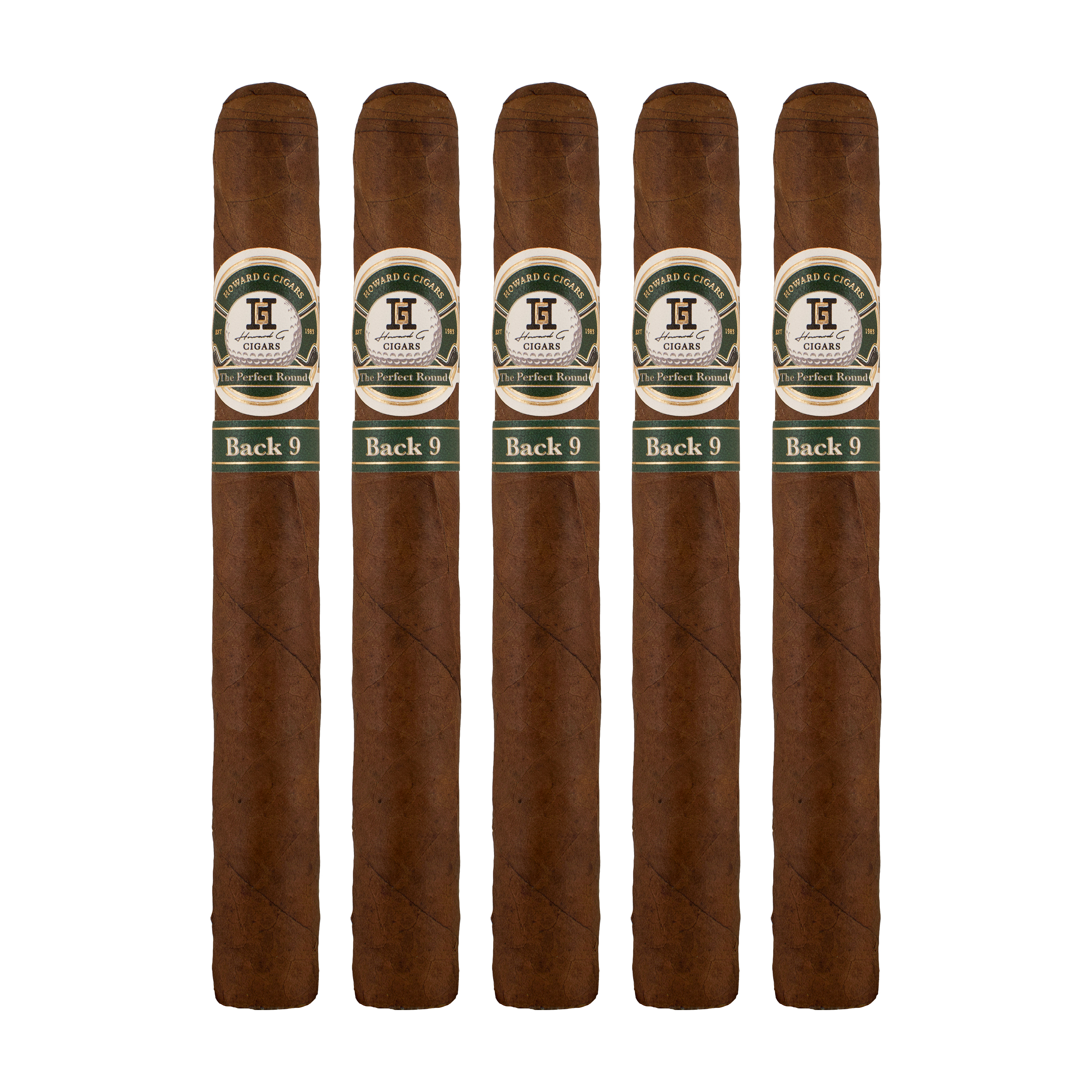 Howard G The Perfect Round Back 9 Cigar - 5 pack