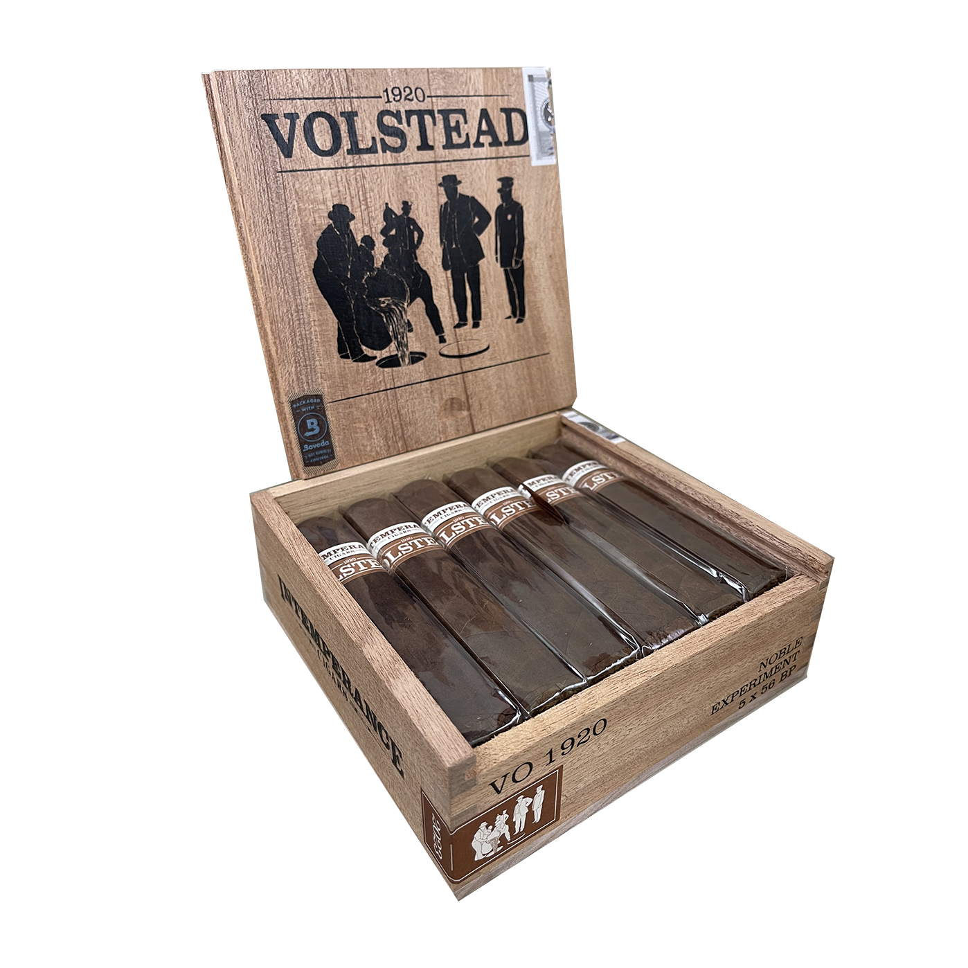 Intemperance Volstead Noble Experiment Cigar - Box Intemperance Volstead Noble Experiment Cigar - Box