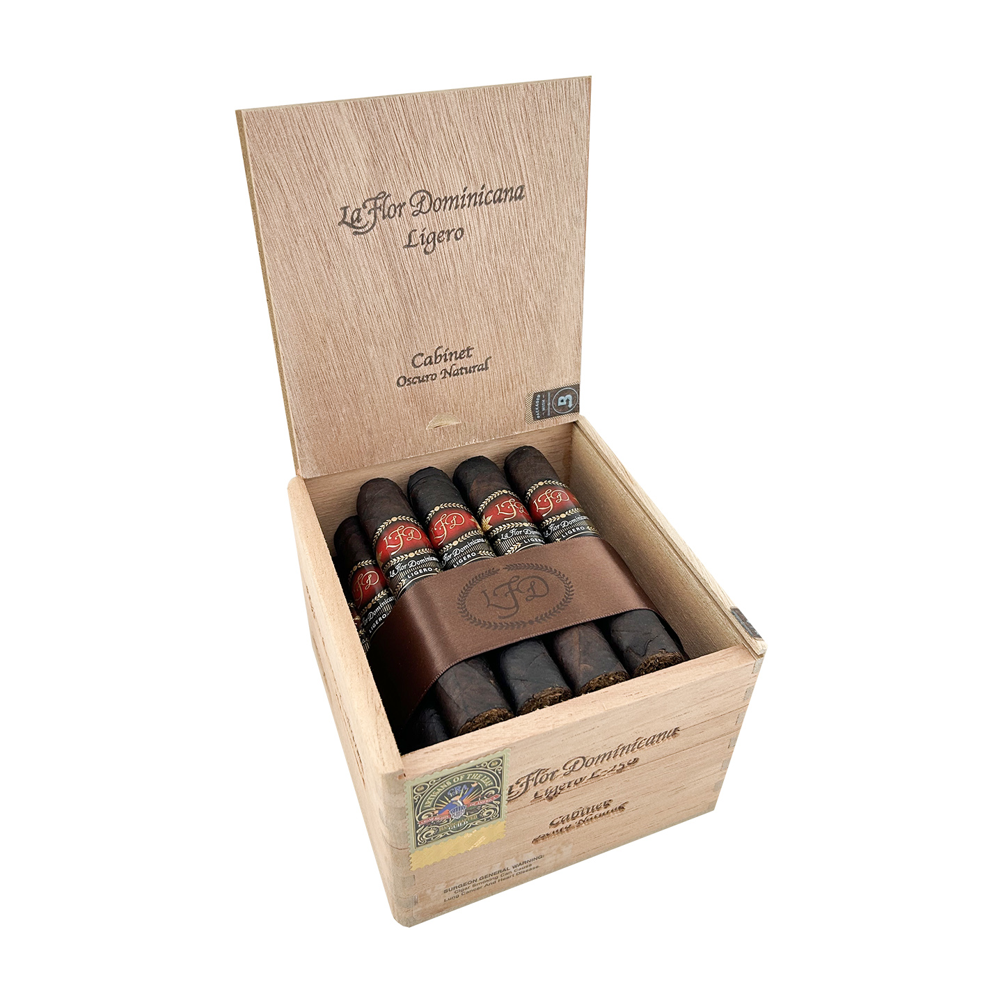 LFD Ligero 250 Cabinet Oscuro Natural Cigar - Box LFD Ligero 250 Cabinet Oscuro Natural Cigar - Box