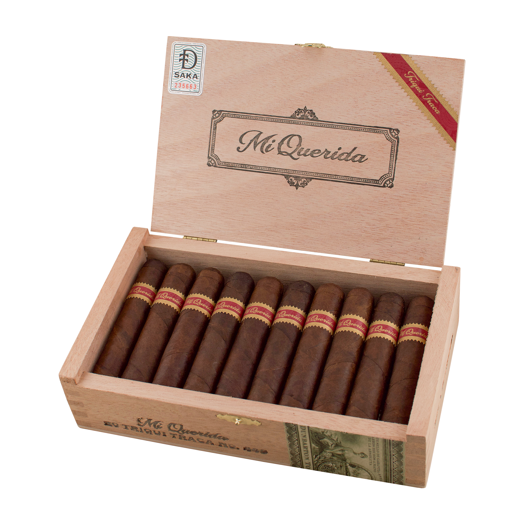Mi Querida Triqui Traca No. 448 Cigar - Box Mi Querida Triqui Traca No. 448 Cigar - Box