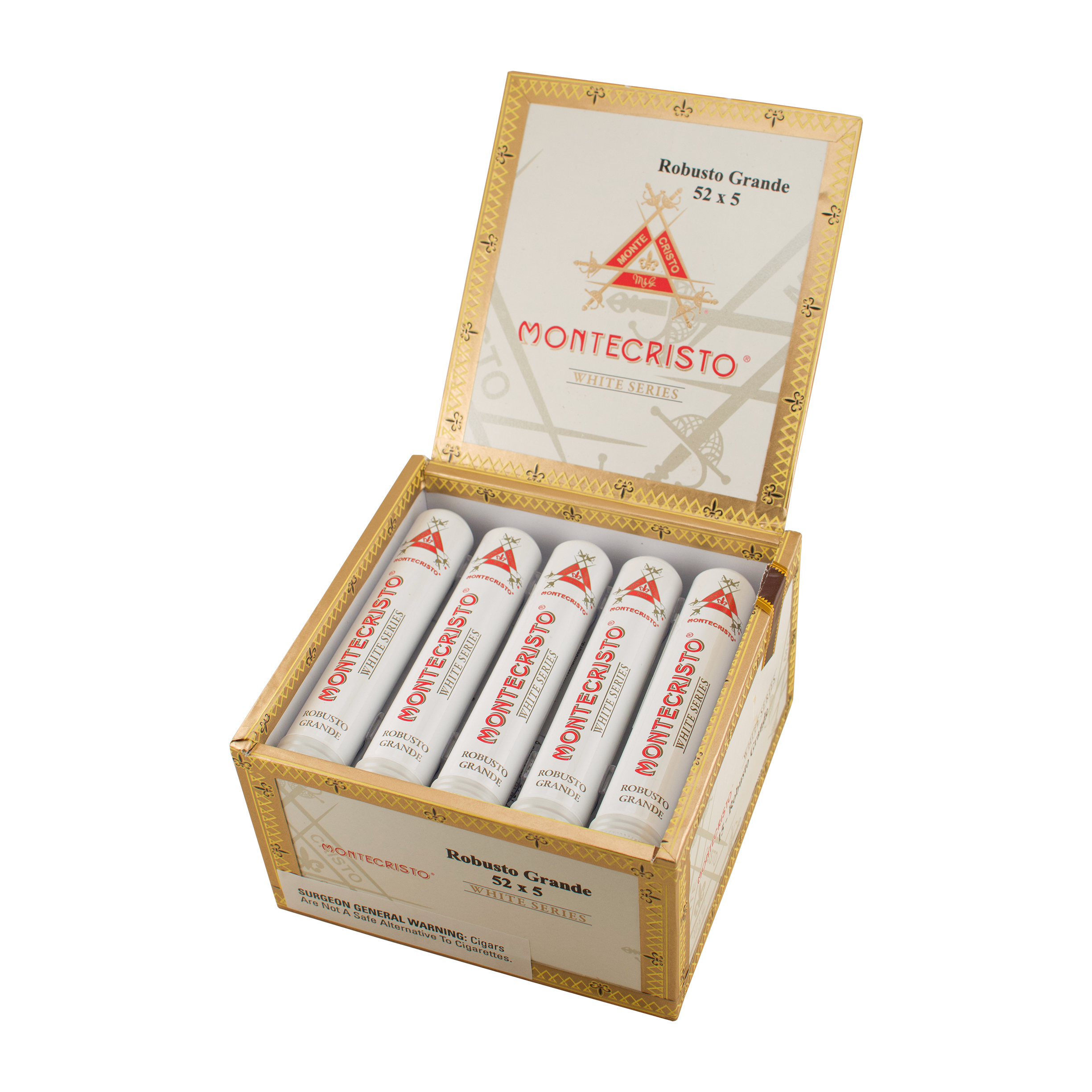 Montecristo White Series Robusto Grande Tubo Cigar - Box