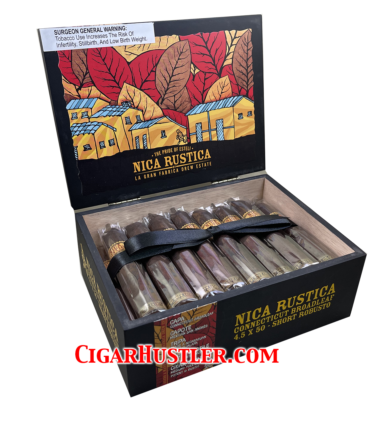 Nica Rustica Short Robusto Cigar - Box Nica Rustica Short Robusto Cigar - Box