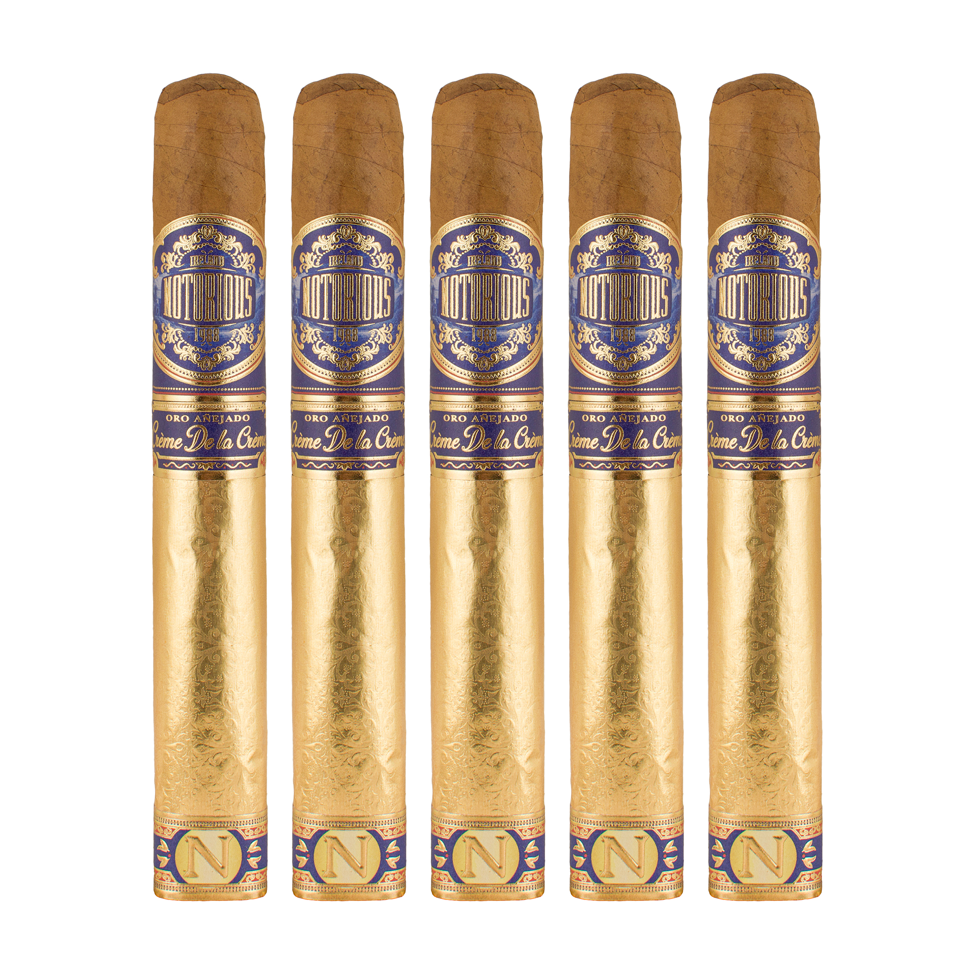 Notorious Creme De La Creme Toro Cigar - 5 Pack