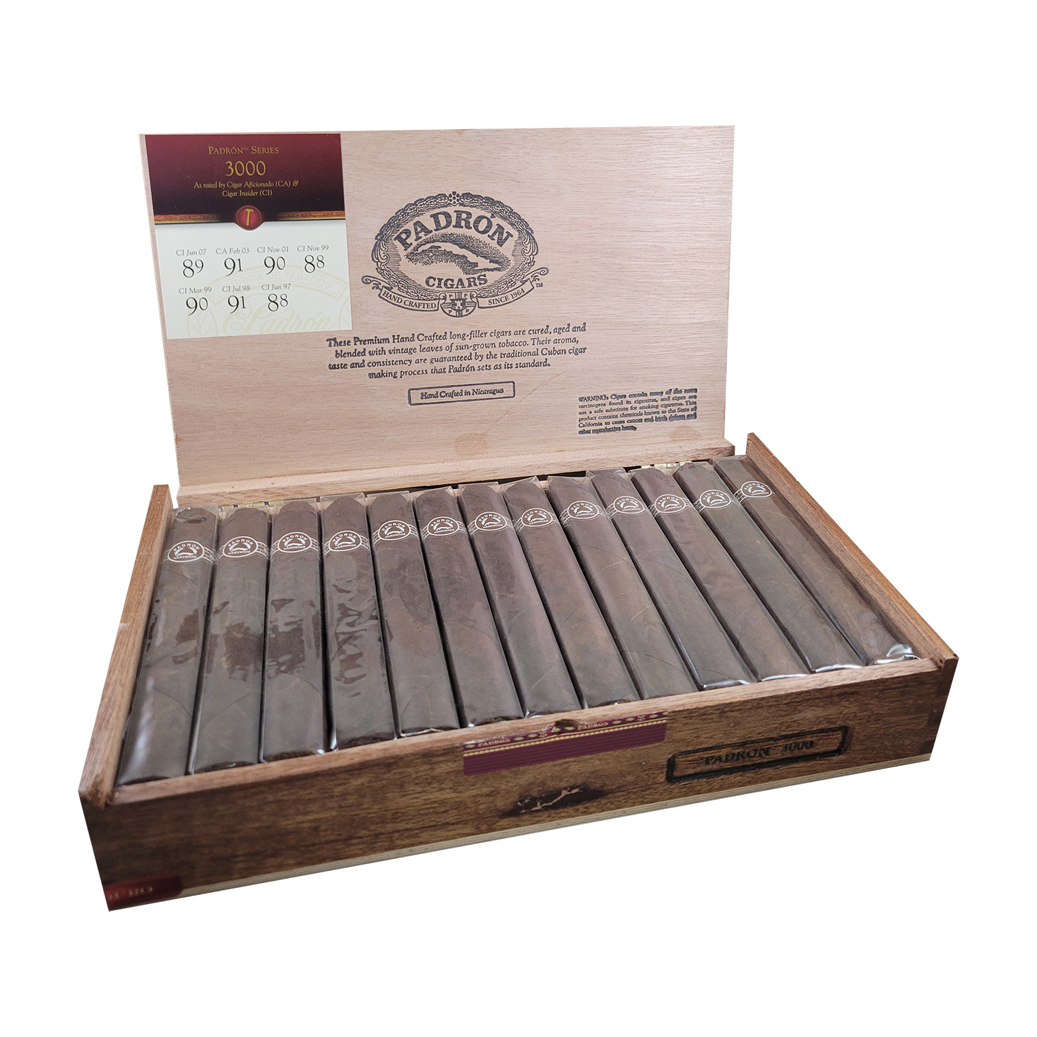 Padron 3000 Maduro Robusto Cigar - Box Padron 3000 Maduro Robusto Cigar - Box